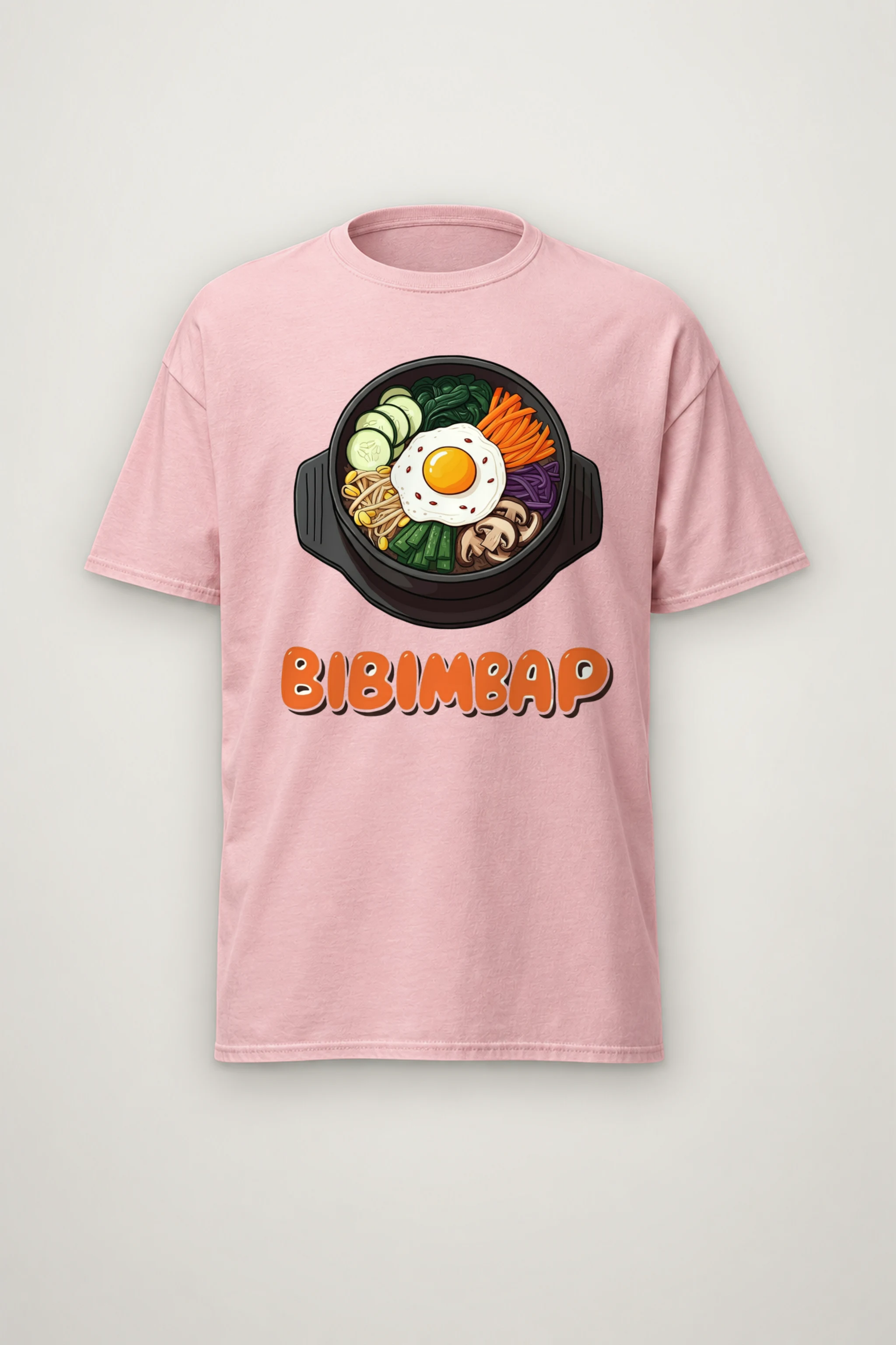 "Bibimbap Bowl" Heavyweight Unisex Crewneck T-shirt