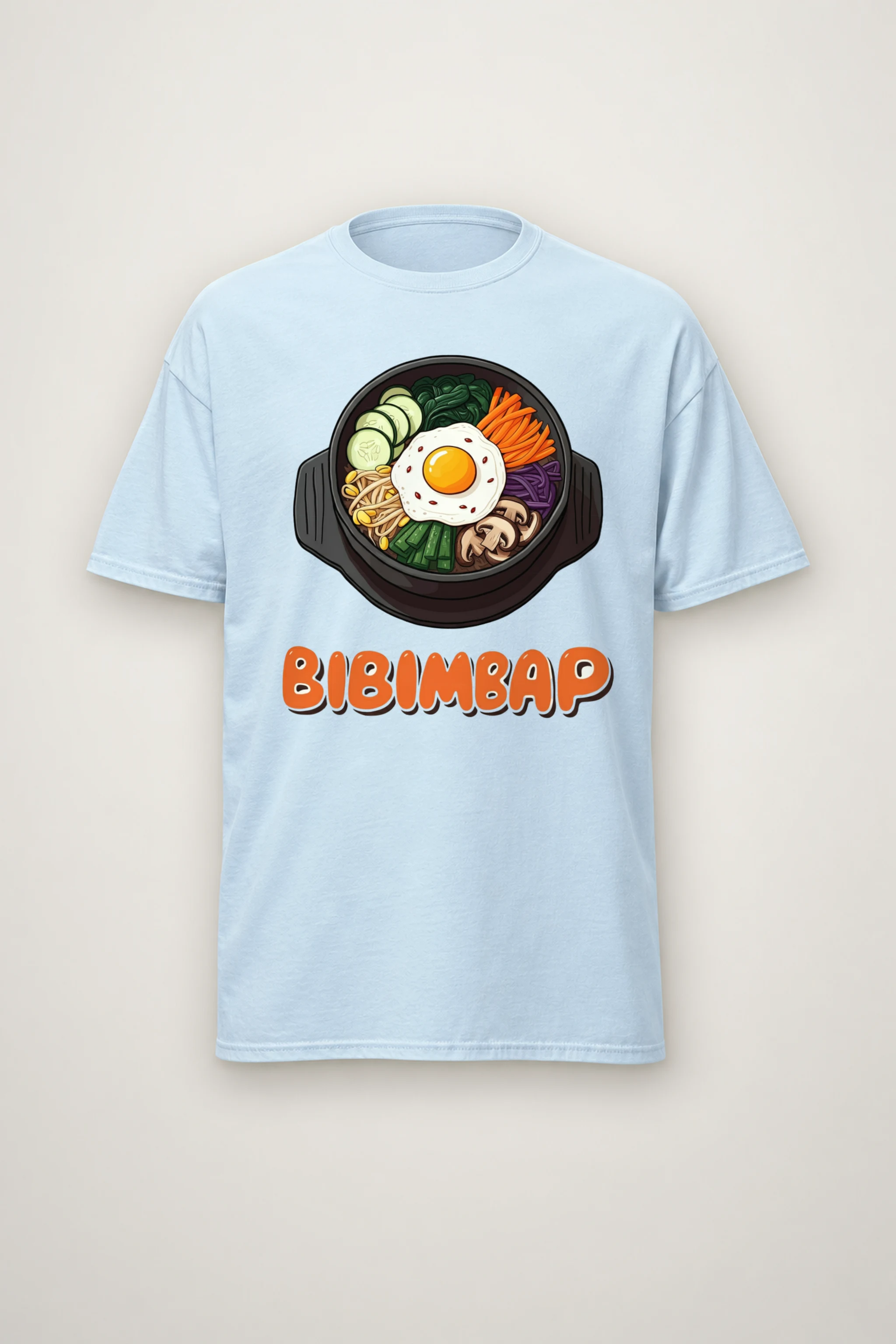 "Bibimbap Bowl" Heavyweight Unisex Crewneck T-shirt
