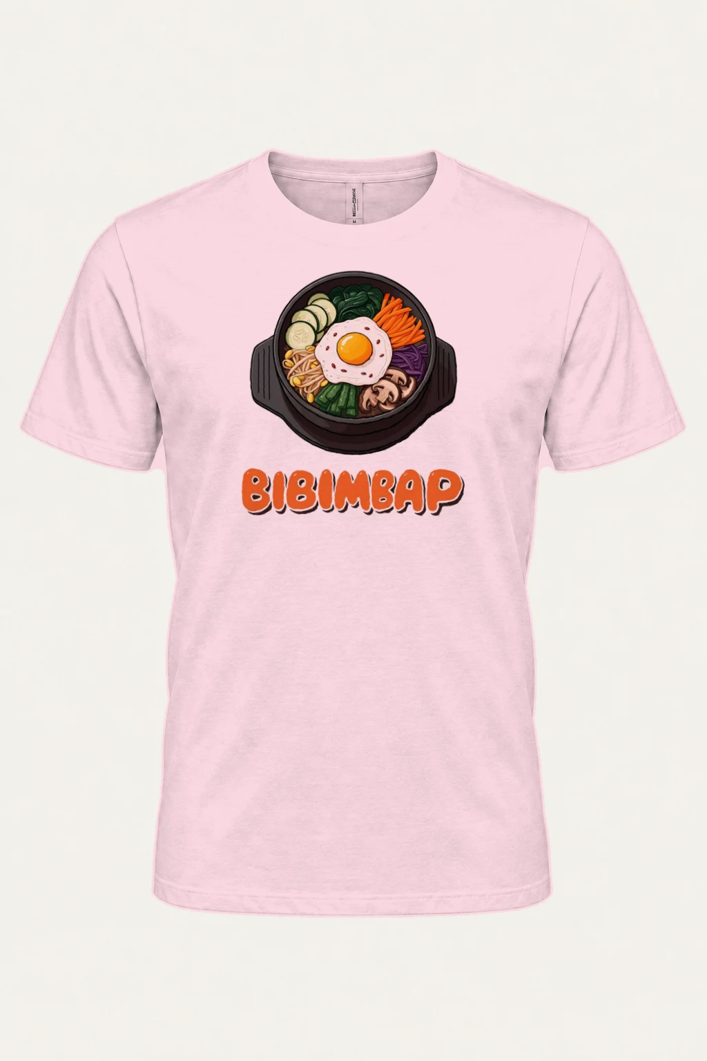 "Bibimbap Bowl" Heavyweight Unisex Crewneck T-shirt | Gildan 5000
