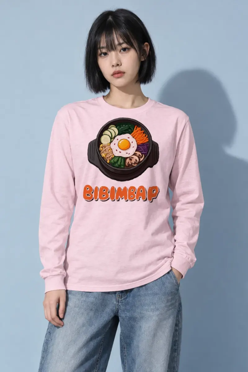 "Bibimbap Bowl" Unisex Longsleeve T-shirt