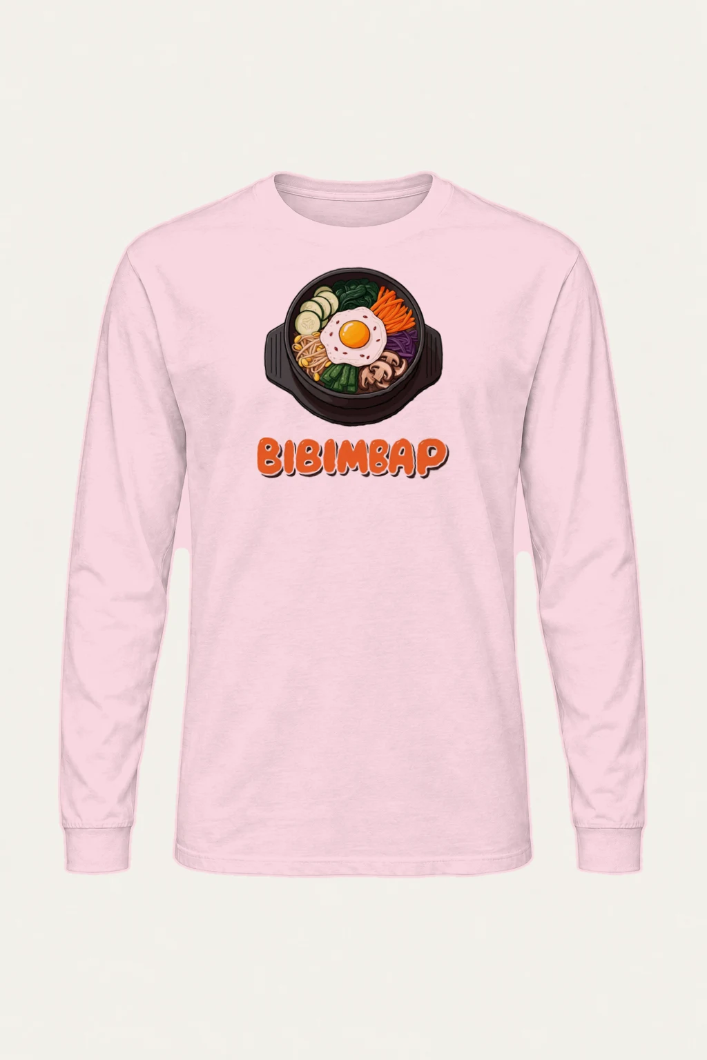 "Bibimbap Bowl" Unisex Longsleeve T-shirt | Gildan 2400