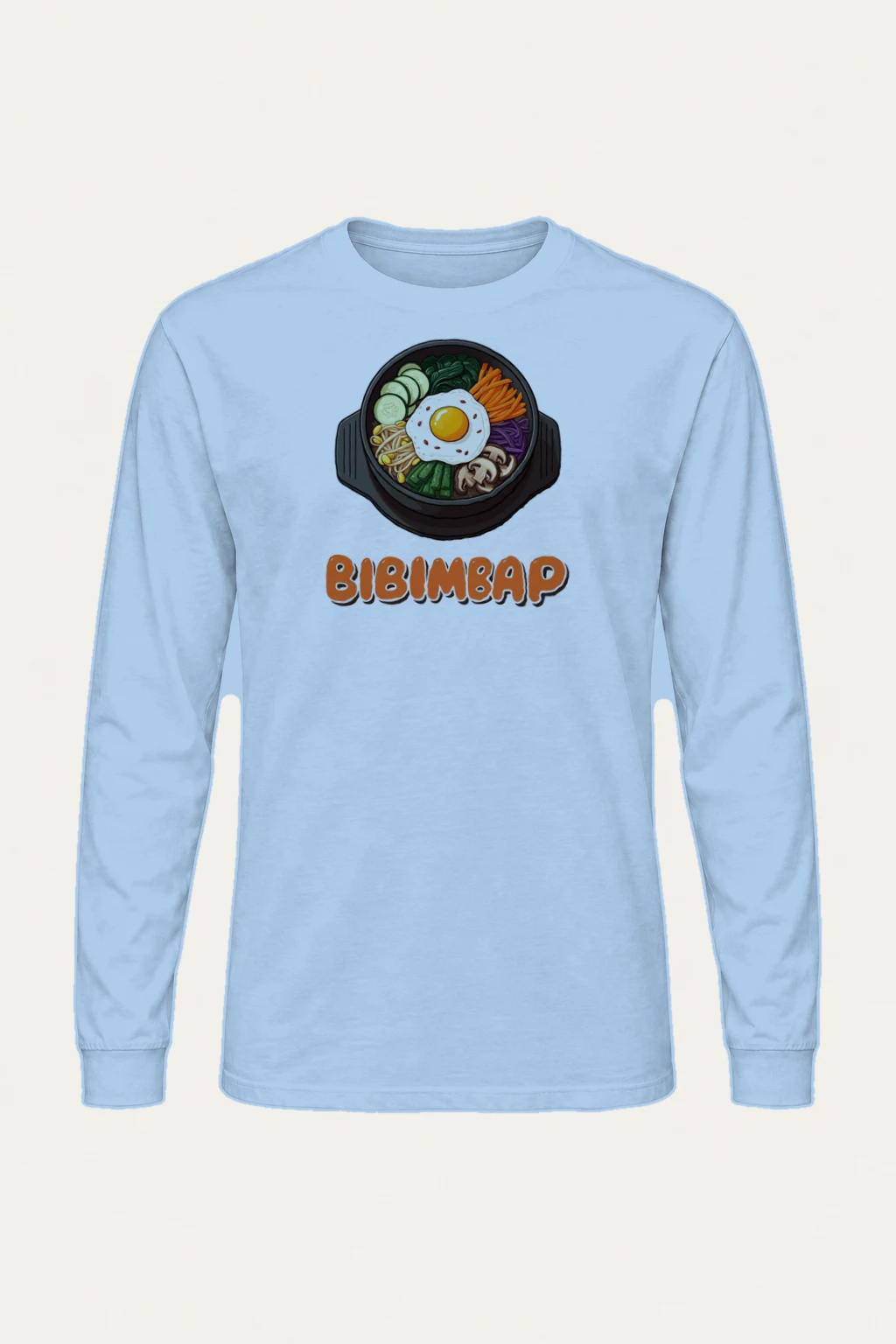 "Bibimbap Bowl" Unisex Longsleeve T-shirt | Gildan 2400