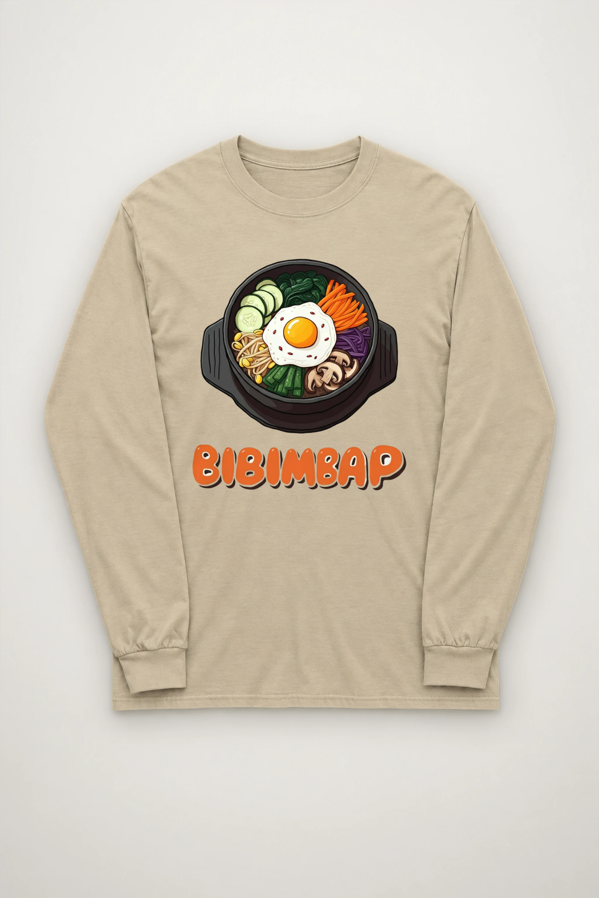 "Bibimbap Bowl" Unisex Longsleeve T-shirt