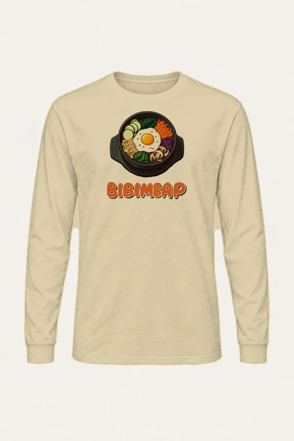 "Bibimbap Bowl" Unisex Longsleeve T-shirt | Gildan 2400