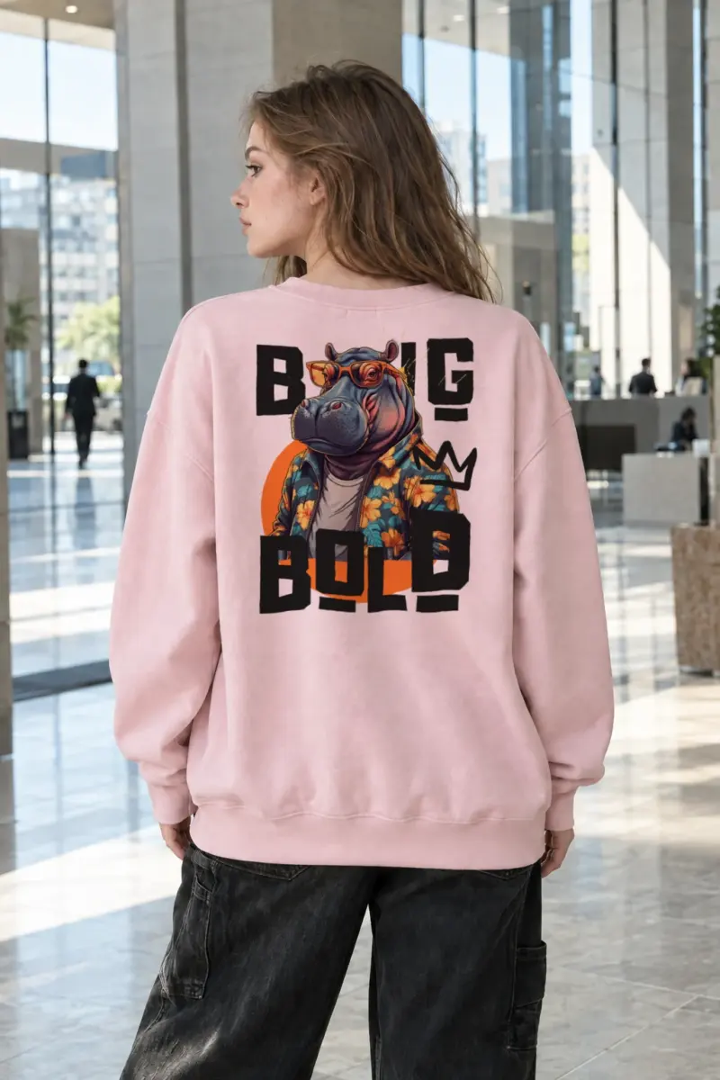 “Big Blob” Heavy Blend Unisex Crewneck Sweatshirt | Gildan 18000