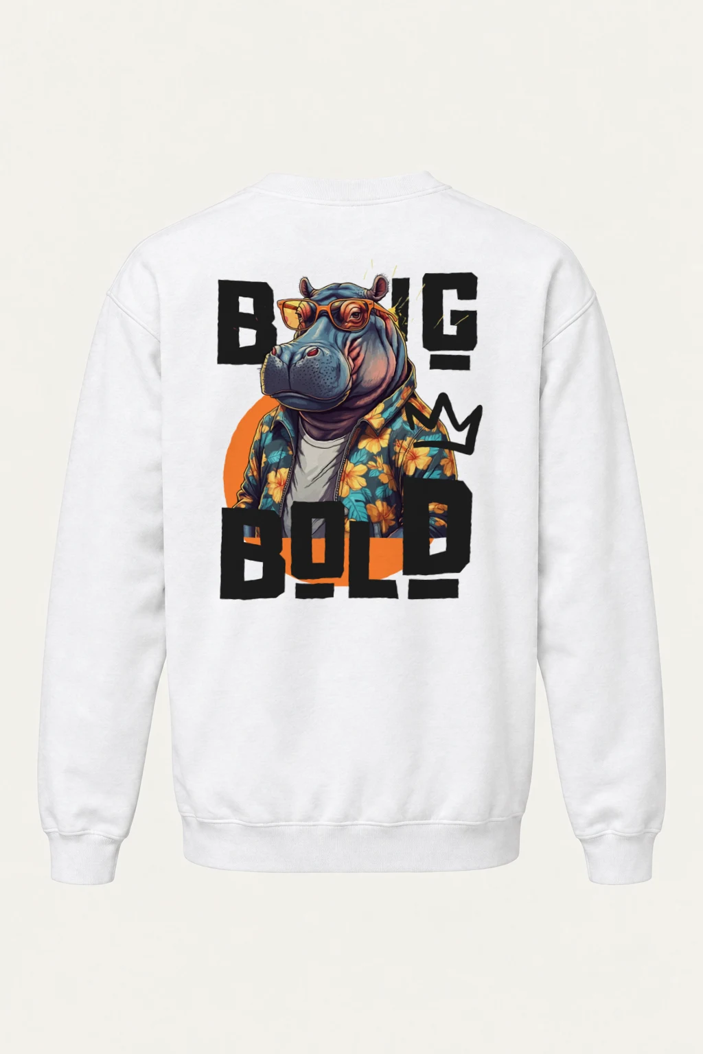 "Big Blob" Heavy Blend Unisex Crewneck Sweatshirt | Gildan 18000