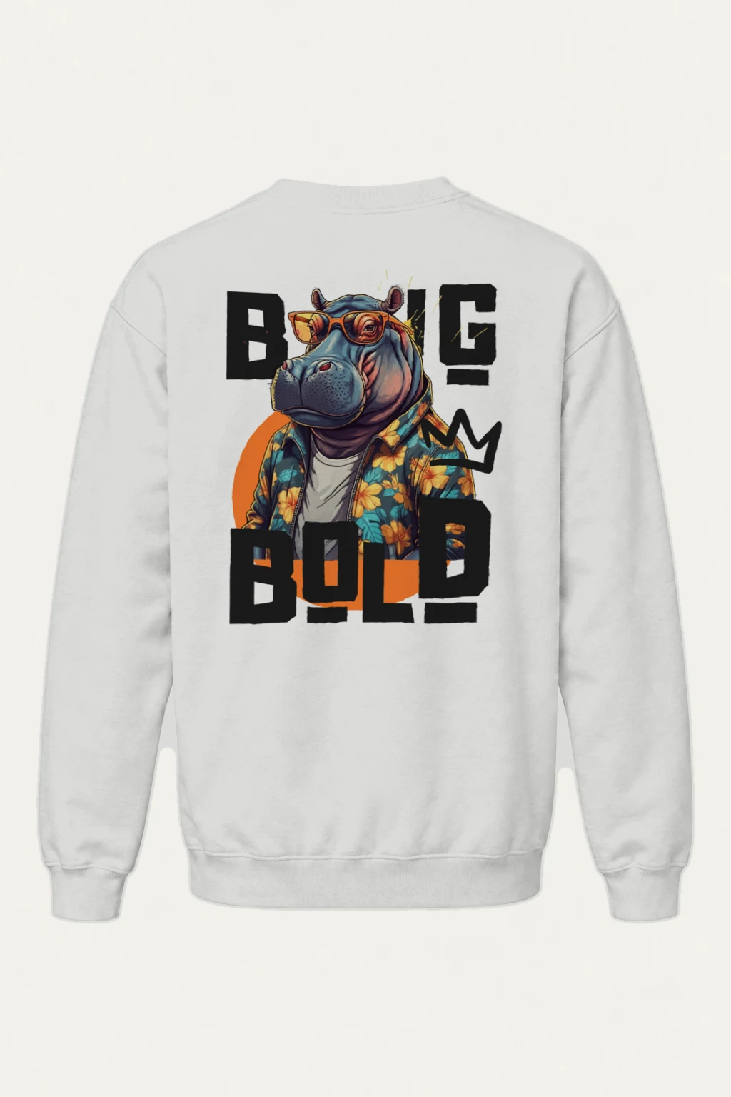 "Big Blob" Heavy Blend Unisex Crewneck Sweatshirt | Gildan 18000