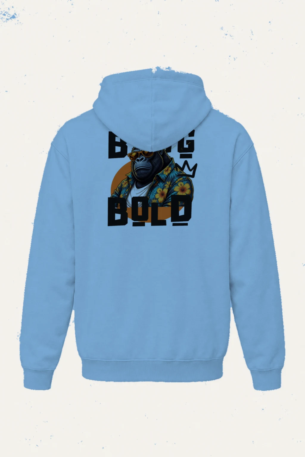 "Big Bold Gorilla" Heavy Blend Unisex Pullover Hoodie | Gildan 18500