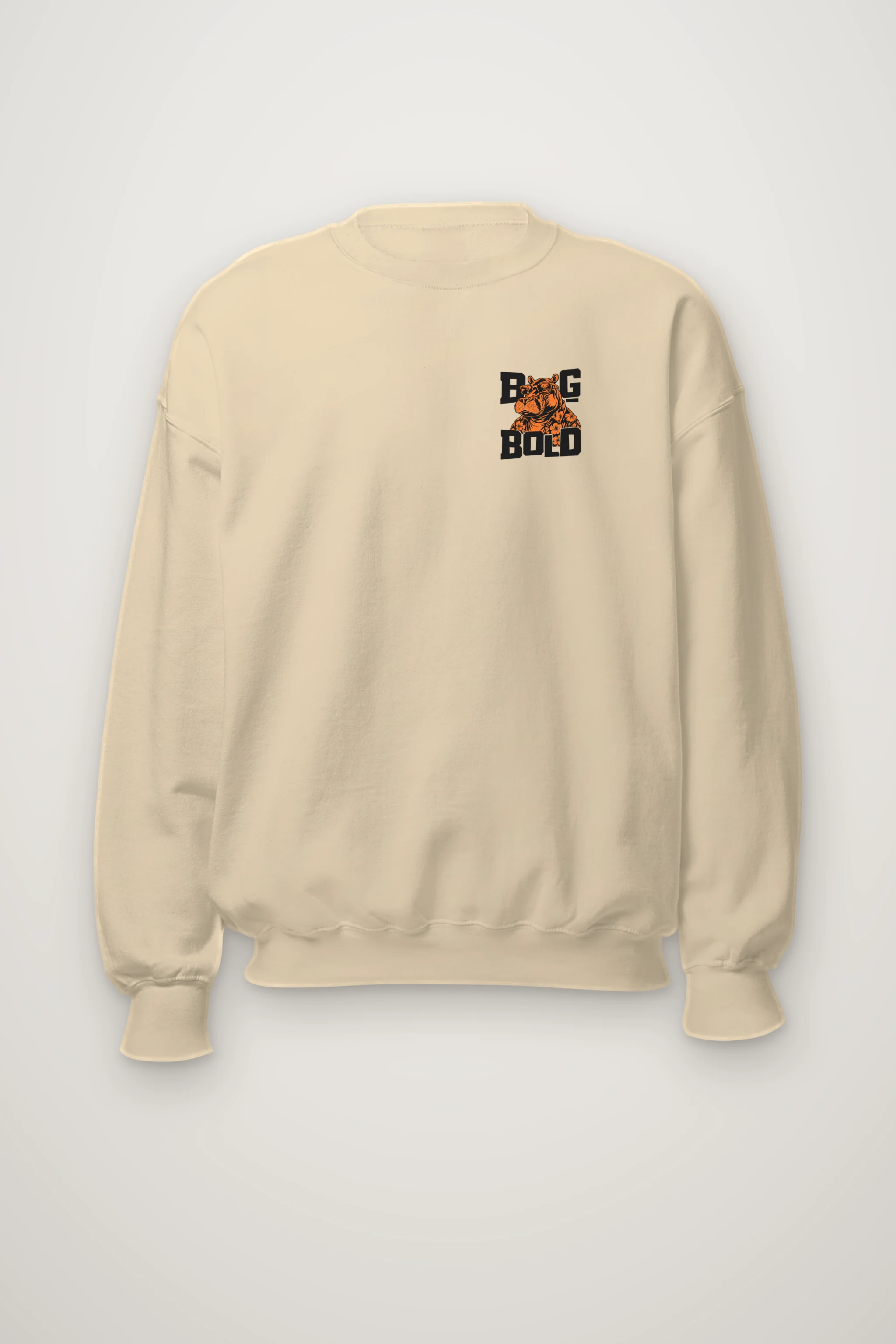 "Big Bold" Heavy Blend Unisex Crewneck Sweatshirt