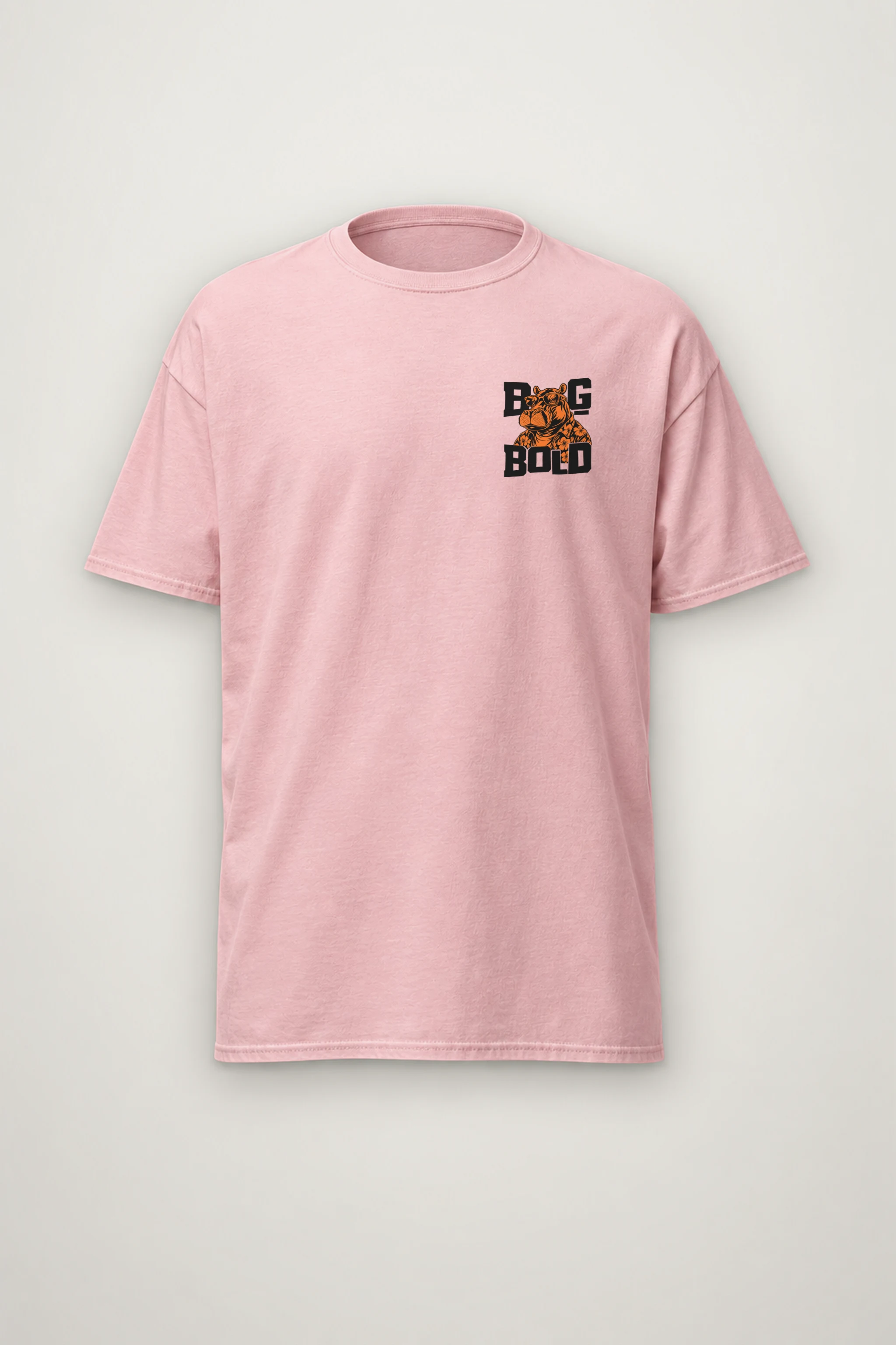 "Big Bold" Heavyweight Unisex Crewneck T-shirt