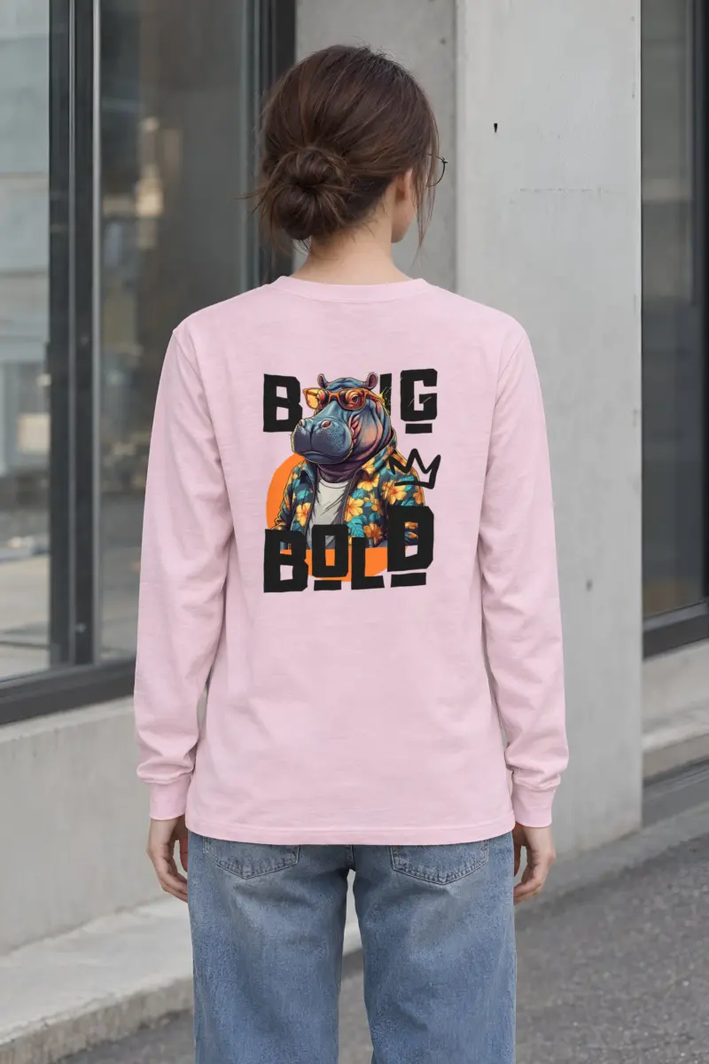 "Big Bold" Unisex Longsleeve T-shirt