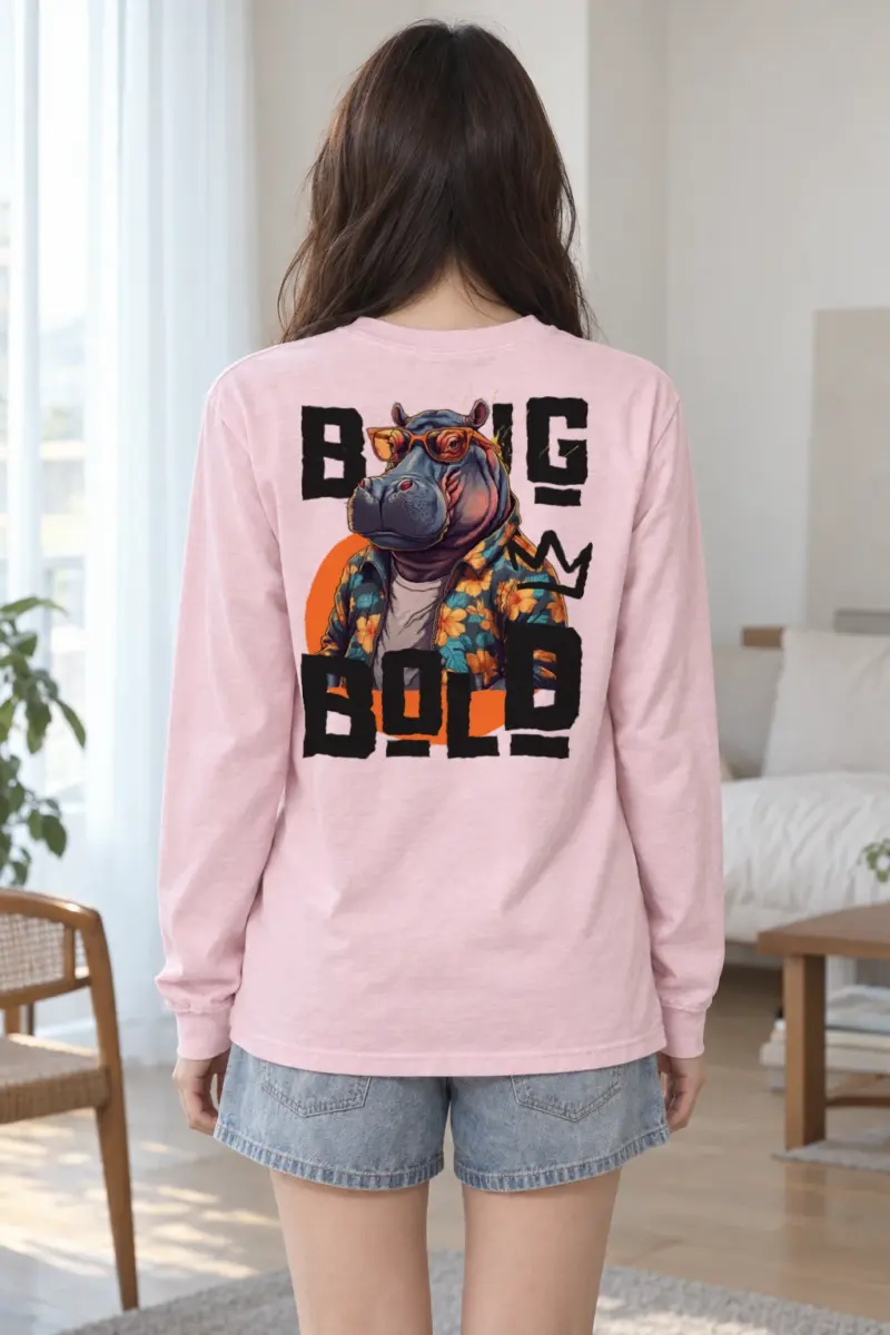 "Big Bold" Unisex Longsleeve T-shirt