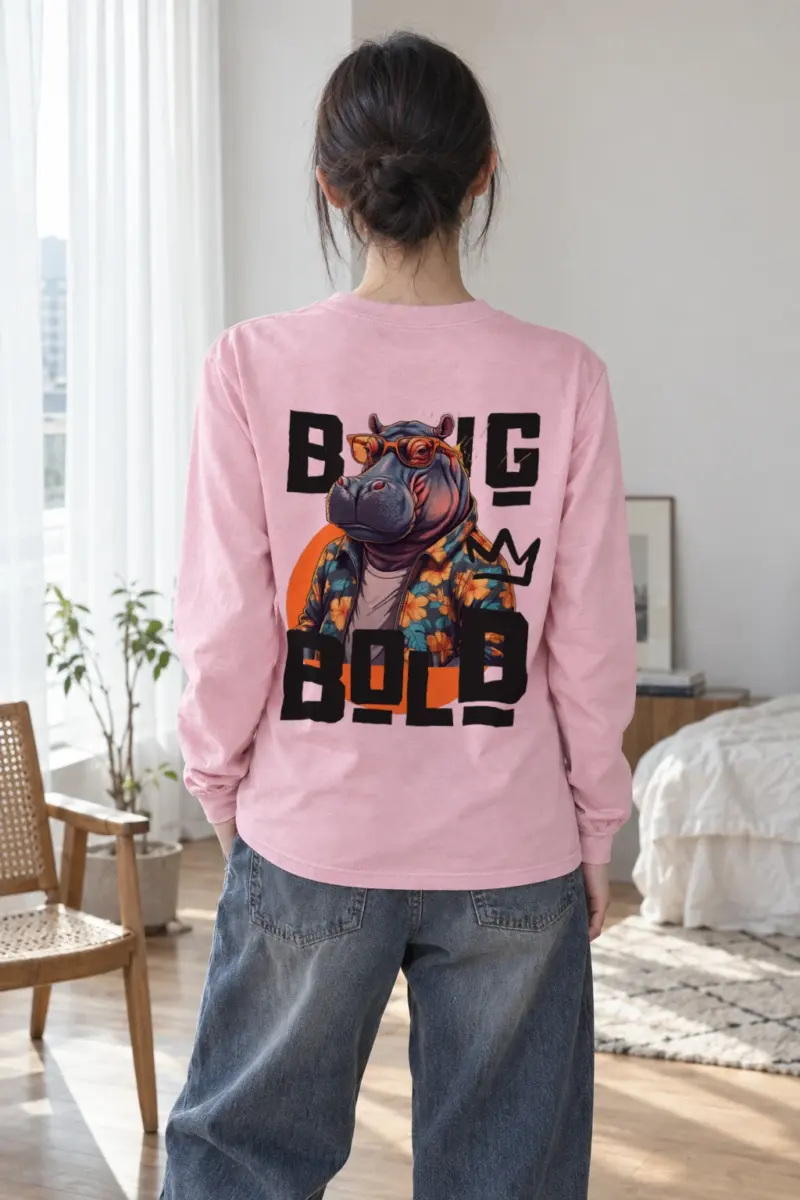 "Big Bold" Unisex Longsleeve T-shirt