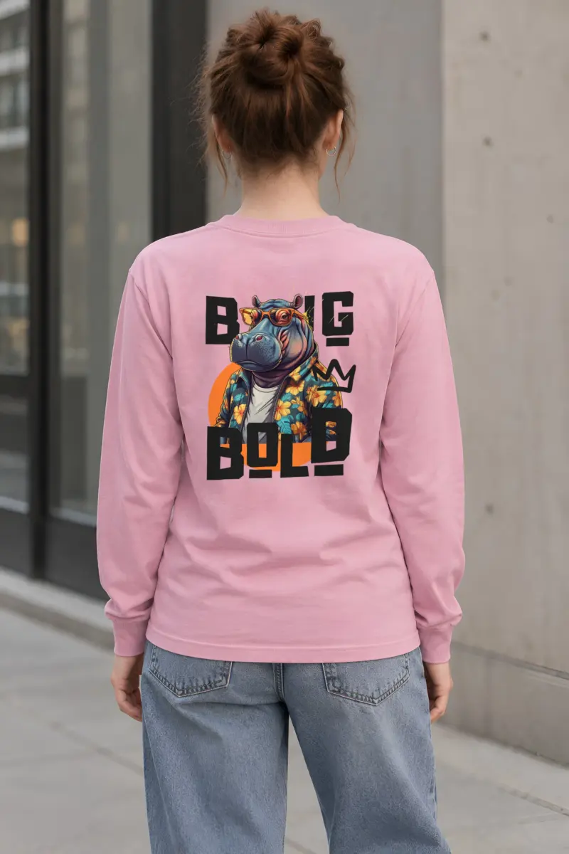 "Big Bold" Unisex Longsleeve T-shirt