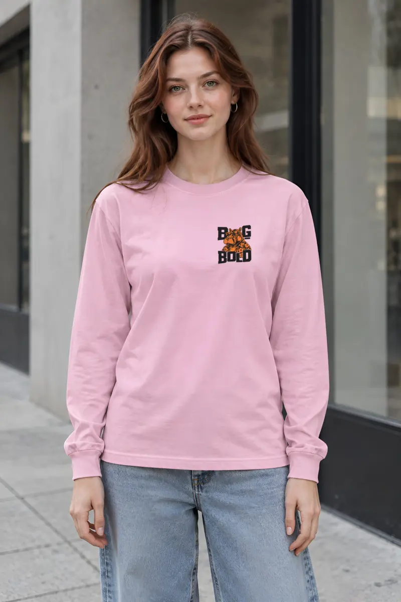 "Big Bold" Unisex Longsleeve T-shirt