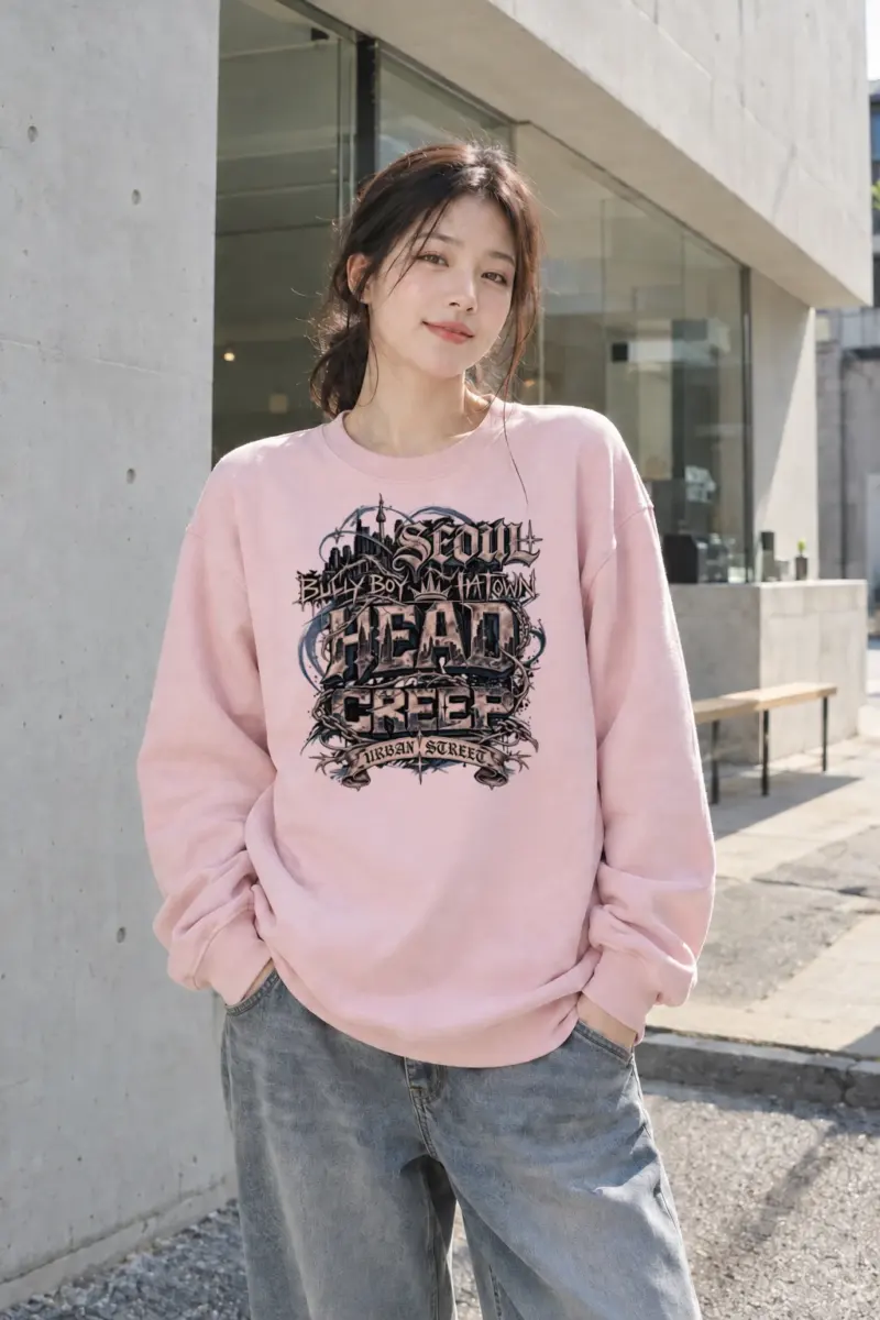 "Big Boy Town" Heavy Blend Unisex Crewneck Sweatshirt | Gildan 18000