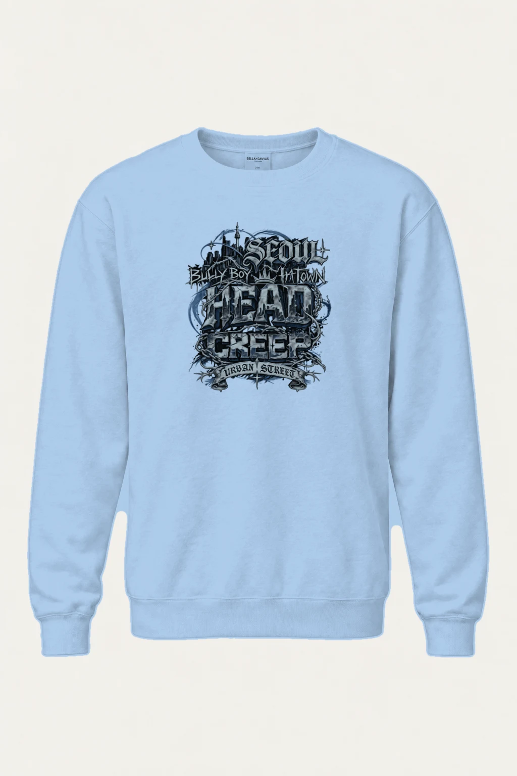 "Big Boy Town" Heavy Blend Unisex Crewneck Sweatshirt | Gildan 18000