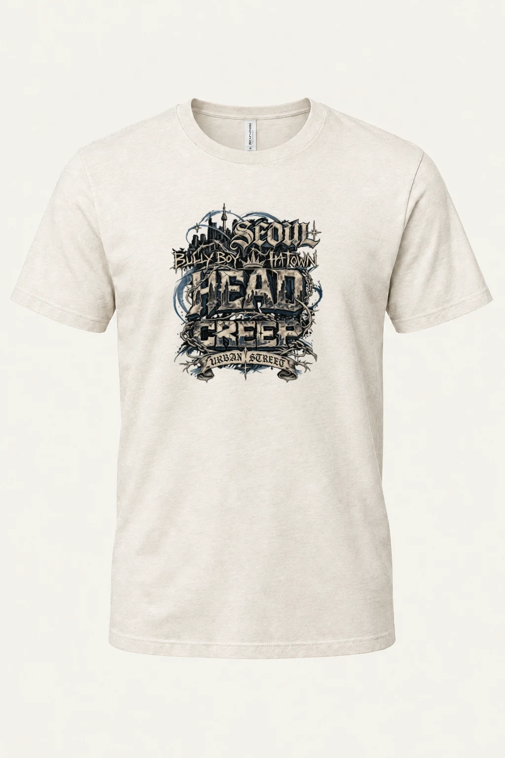 "Big Boy Town" Heavyweight Unisex Crewneck T-shirt | Gildan 5000