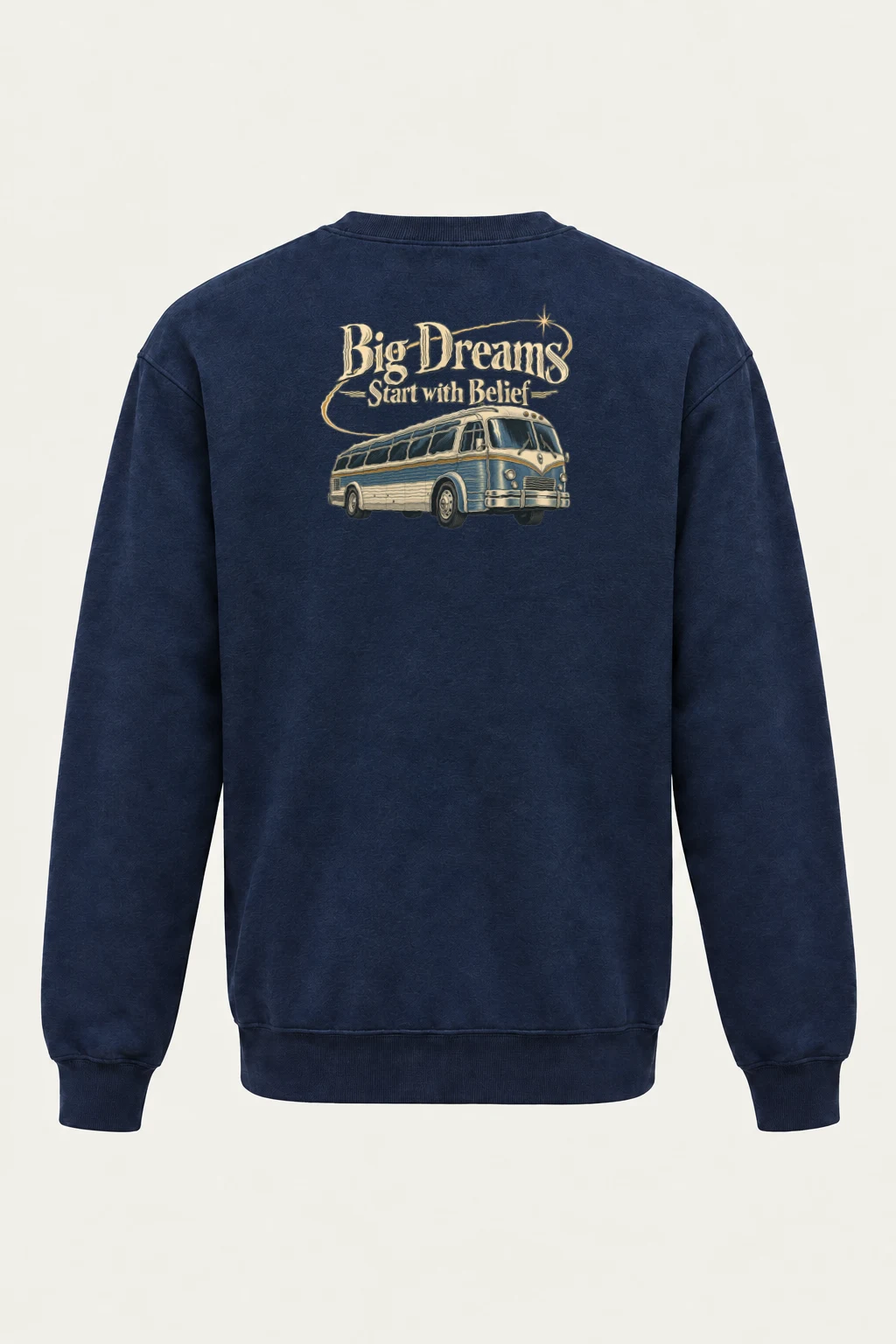 "Big Dreams Start With Belief" Heavy Blend Unisex Crewneck Sweatshirt | Gildan 18000