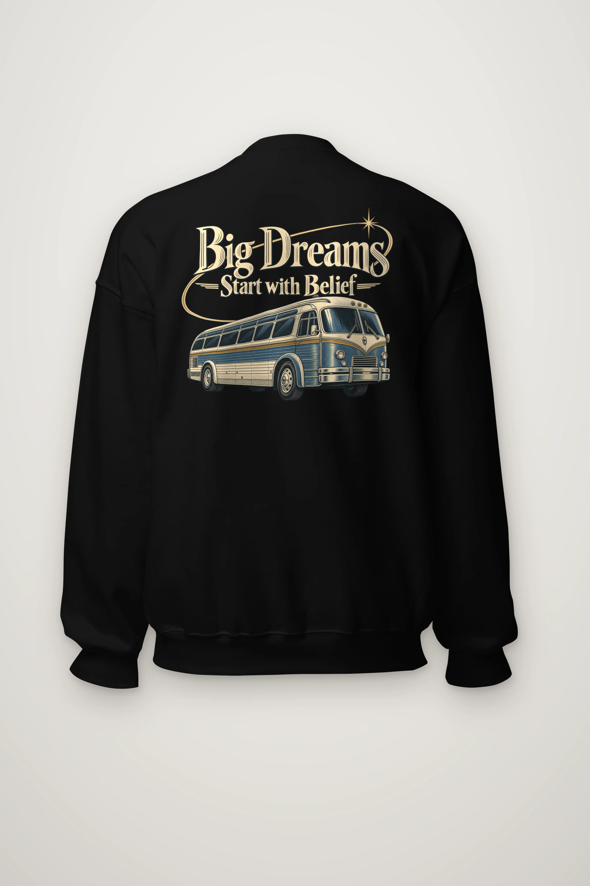 "Big Dreams Start With Belief" Heavy Blend Unisex Crewneck Sweatshirt