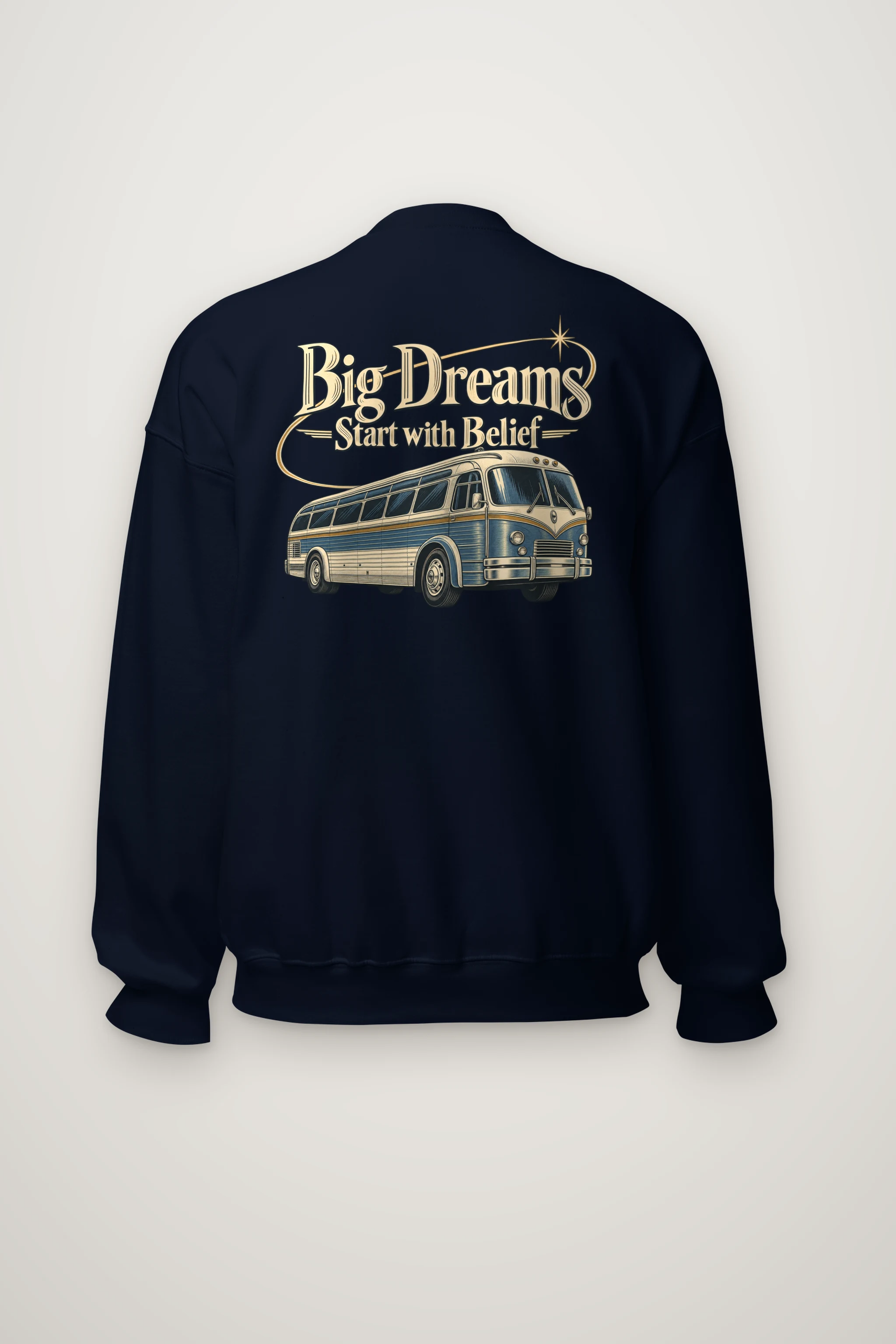 "Big Dreams Start With Belief" Heavy Blend Unisex Crewneck Sweatshirt