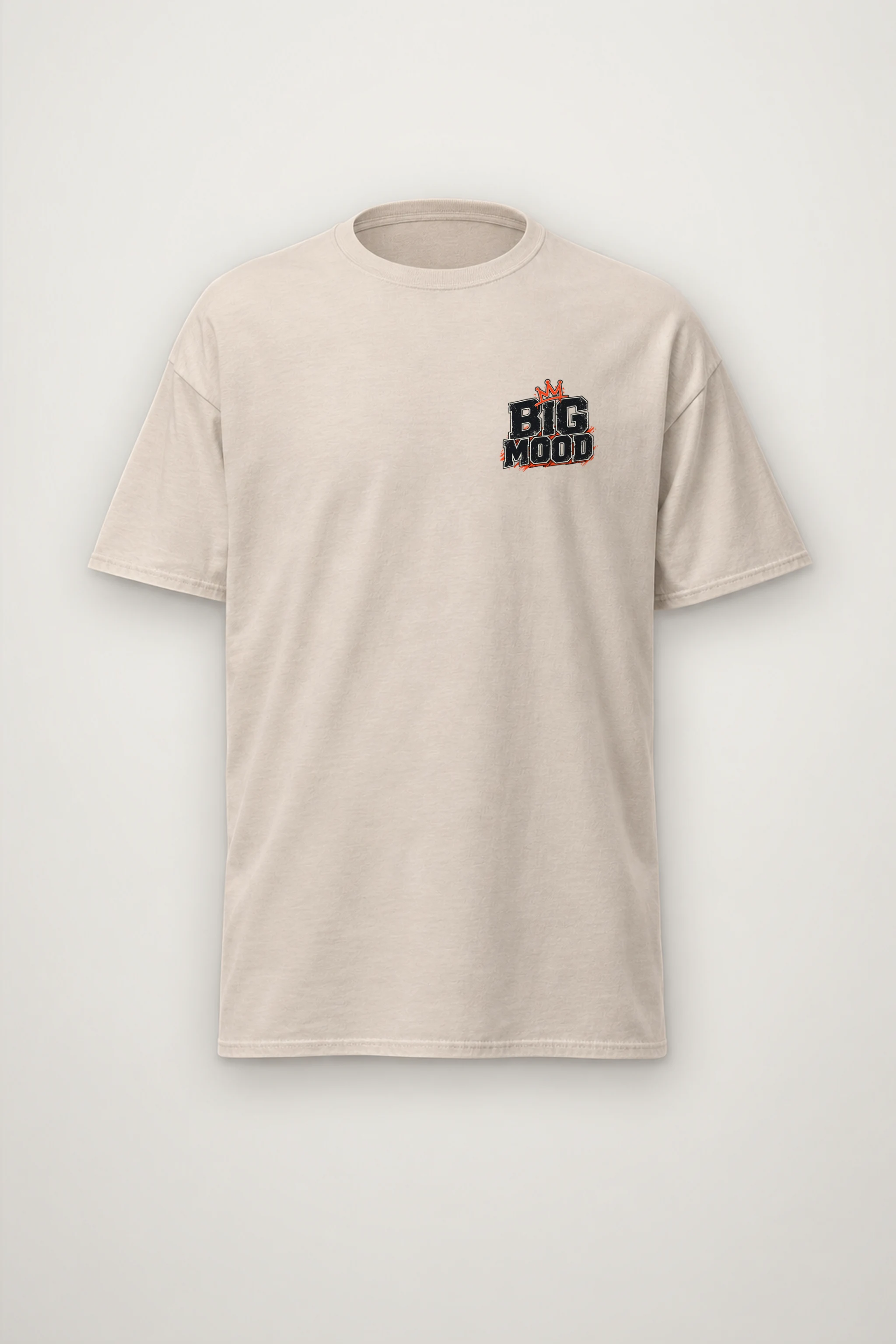 "Big Hippo Mode" Heavyweight Unisex Crewneck T-shirt