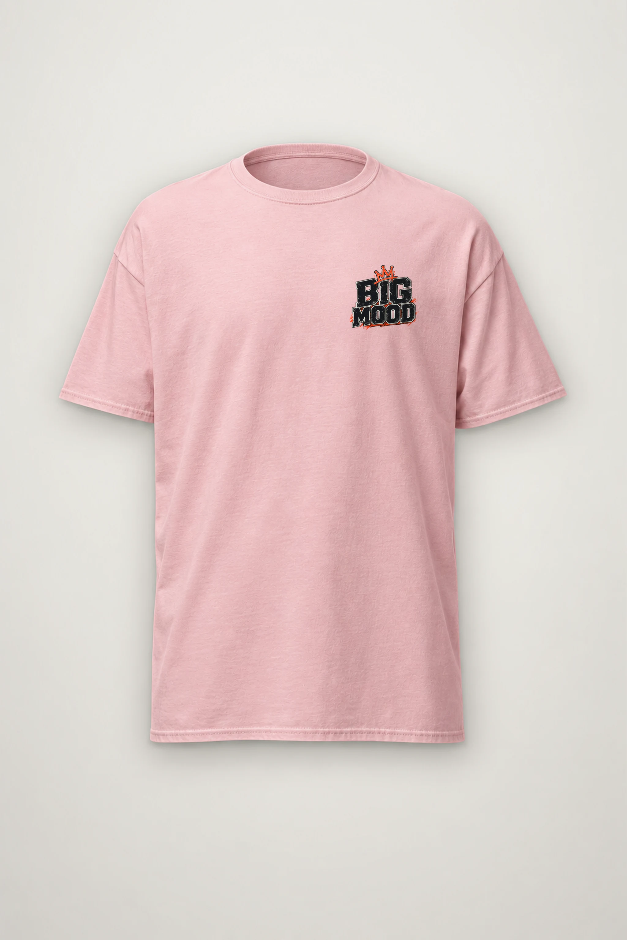 "Big Hippo Mode" Heavyweight Unisex Crewneck T-shirt