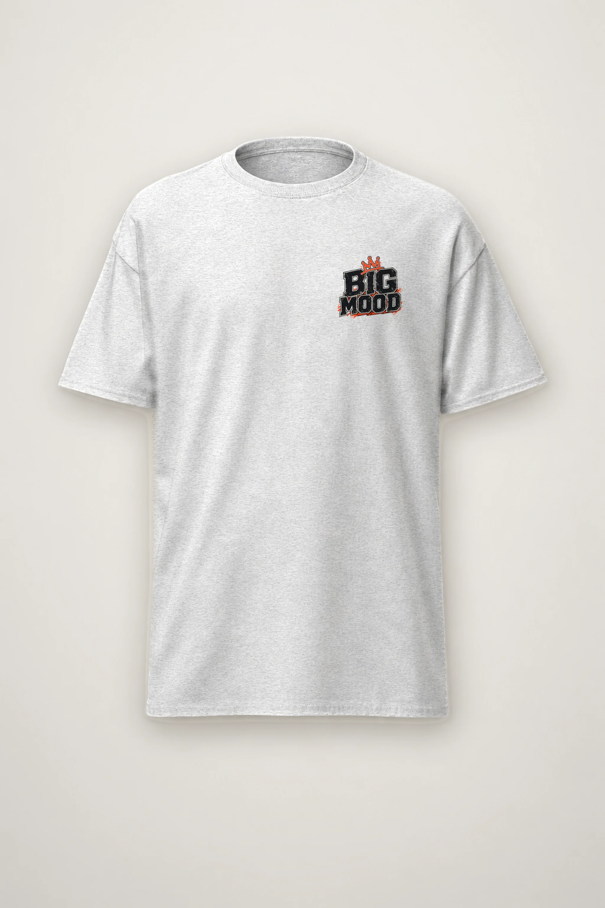 "Big Hippo Mode" Heavyweight Unisex Crewneck T-shirt