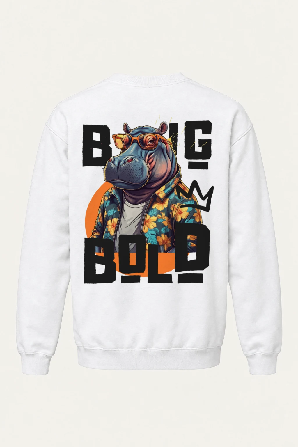 "Big M Blob" Heavy Blend Unisex Crewneck Sweatshirt | Gildan 18000