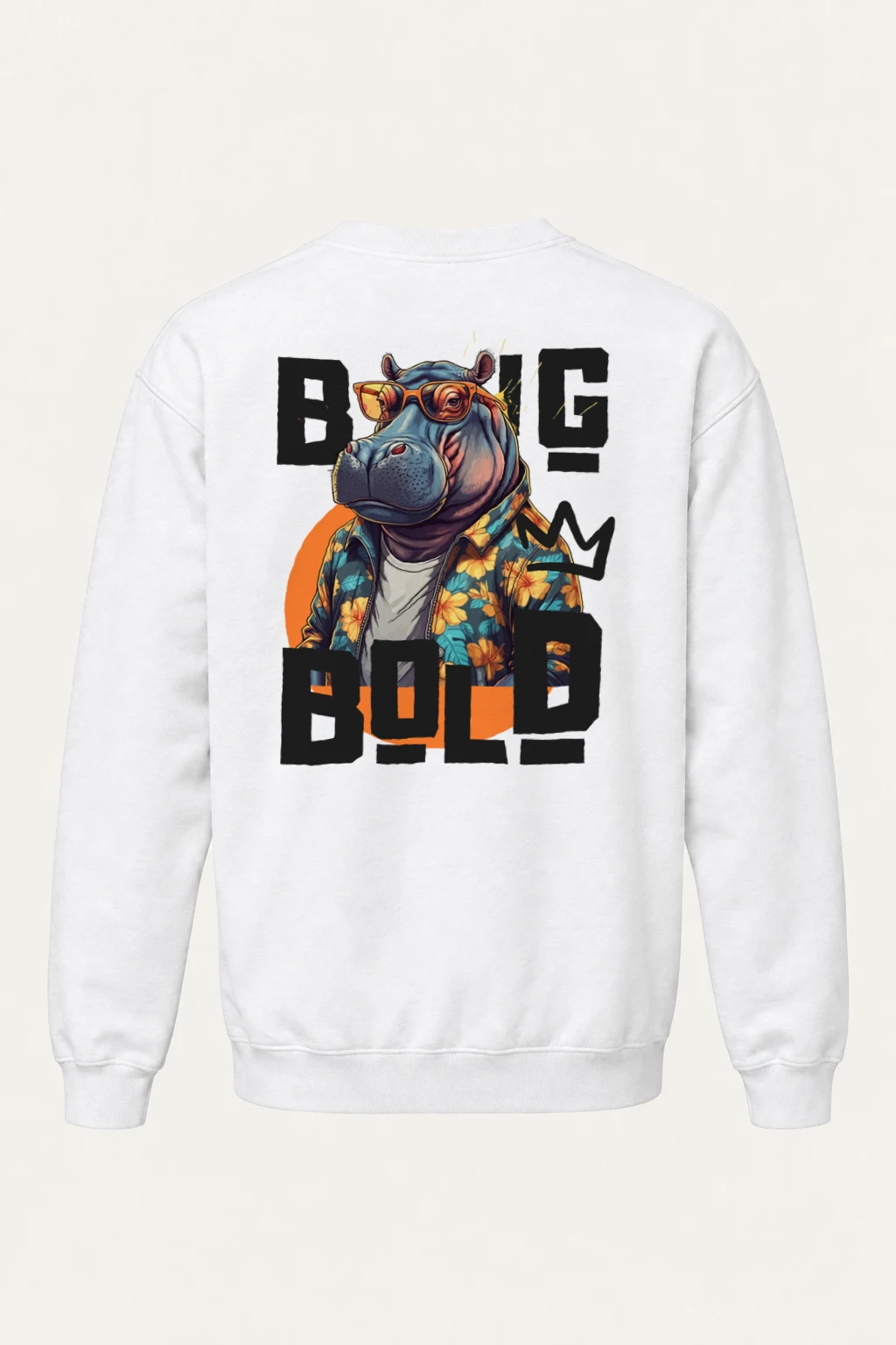 "Big M Blob" Heavy Blend Unisex Crewneck Sweatshirt | Gildan 18000