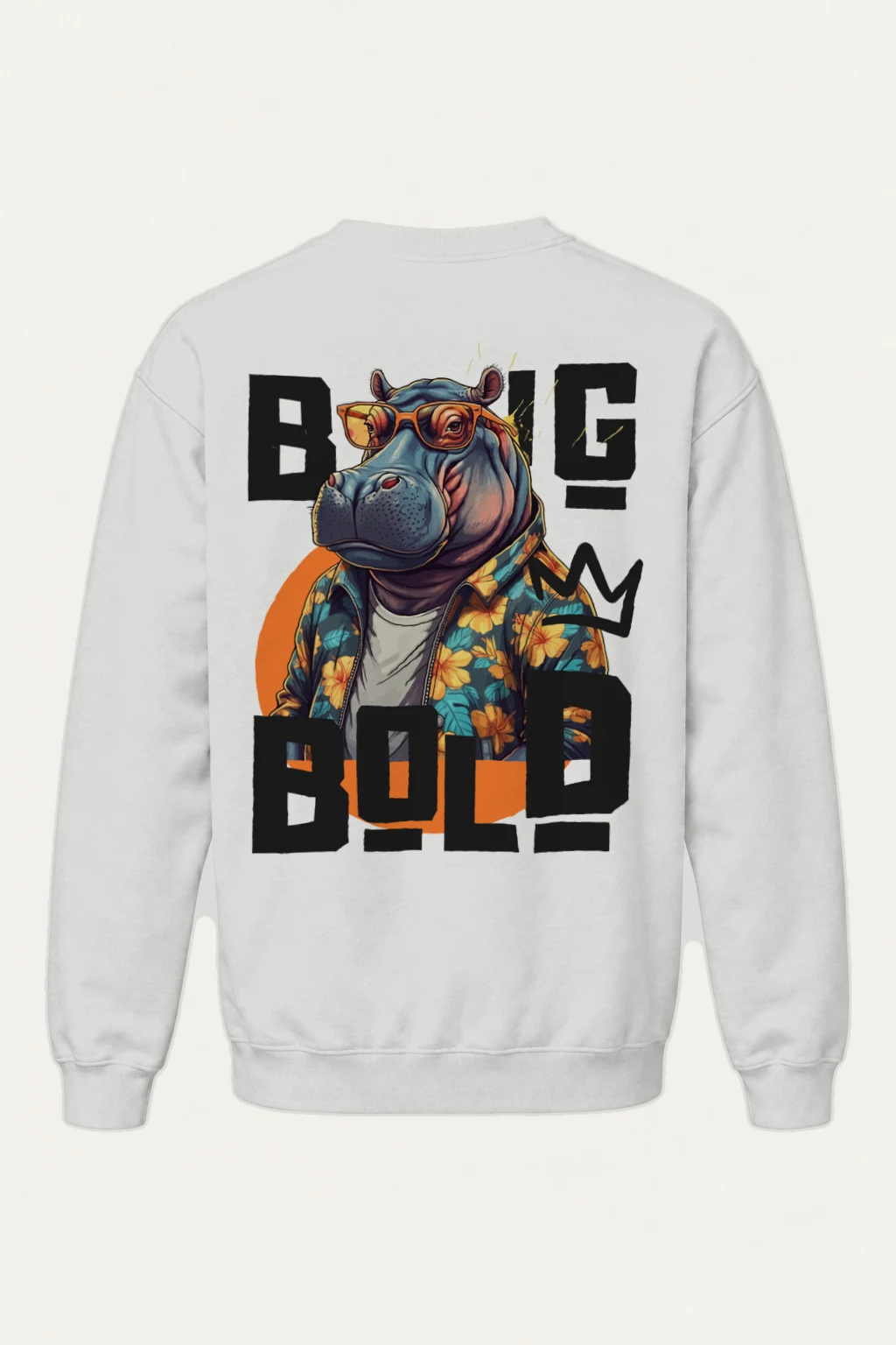 "Big M Blob" Heavy Blend Unisex Crewneck Sweatshirt | Gildan 18000