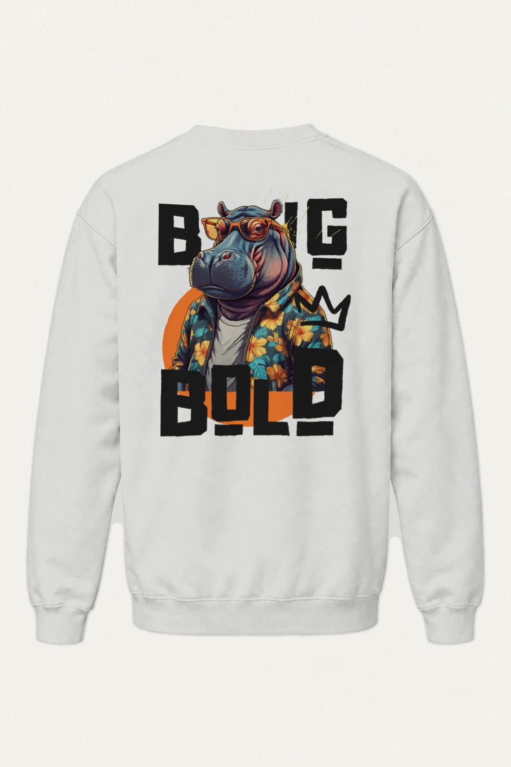 "Big M Blob" Heavy Blend Unisex Crewneck Sweatshirt | Gildan 18000