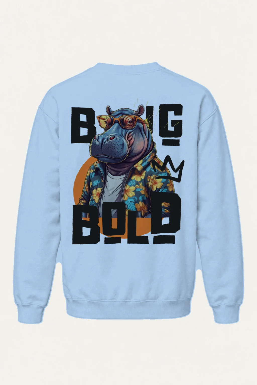 "Big M Blob" Heavy Blend Unisex Crewneck Sweatshirt | Gildan 18000