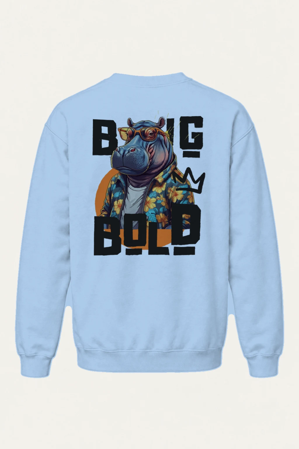 "Big M Blob" Heavy Blend Unisex Crewneck Sweatshirt | Gildan 18000