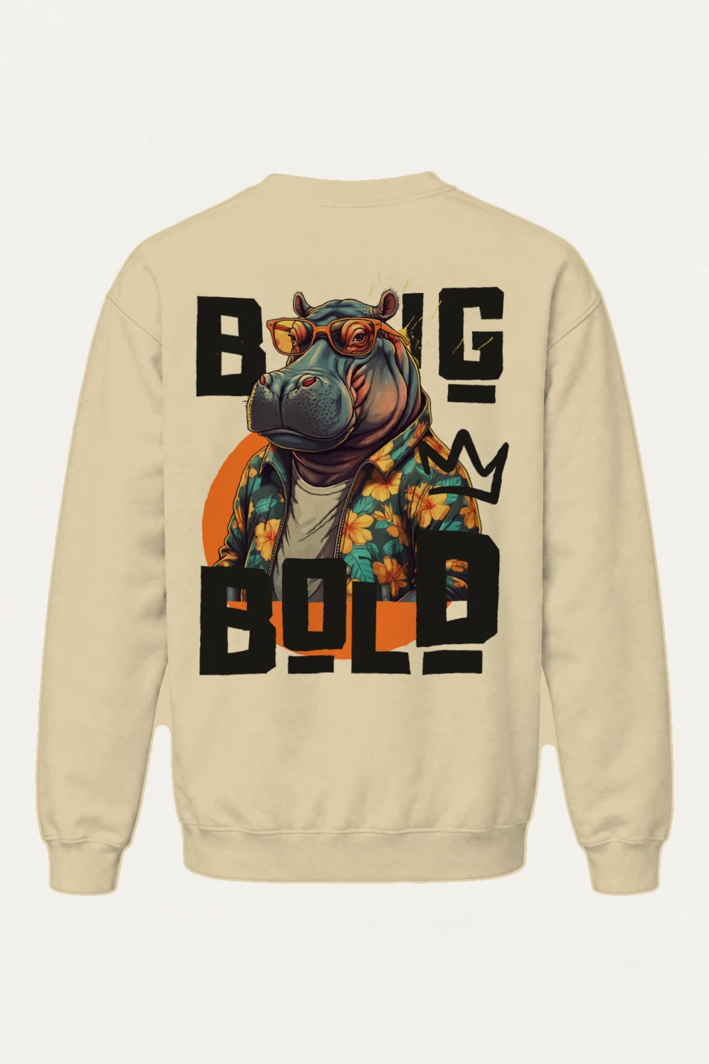 "Big M Blob" Heavy Blend Unisex Crewneck Sweatshirt | Gildan 18000