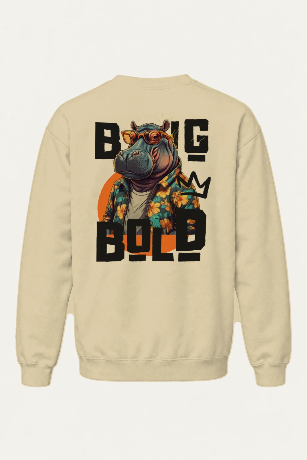 "Big M Blob" Heavy Blend Unisex Crewneck Sweatshirt | Gildan 18000