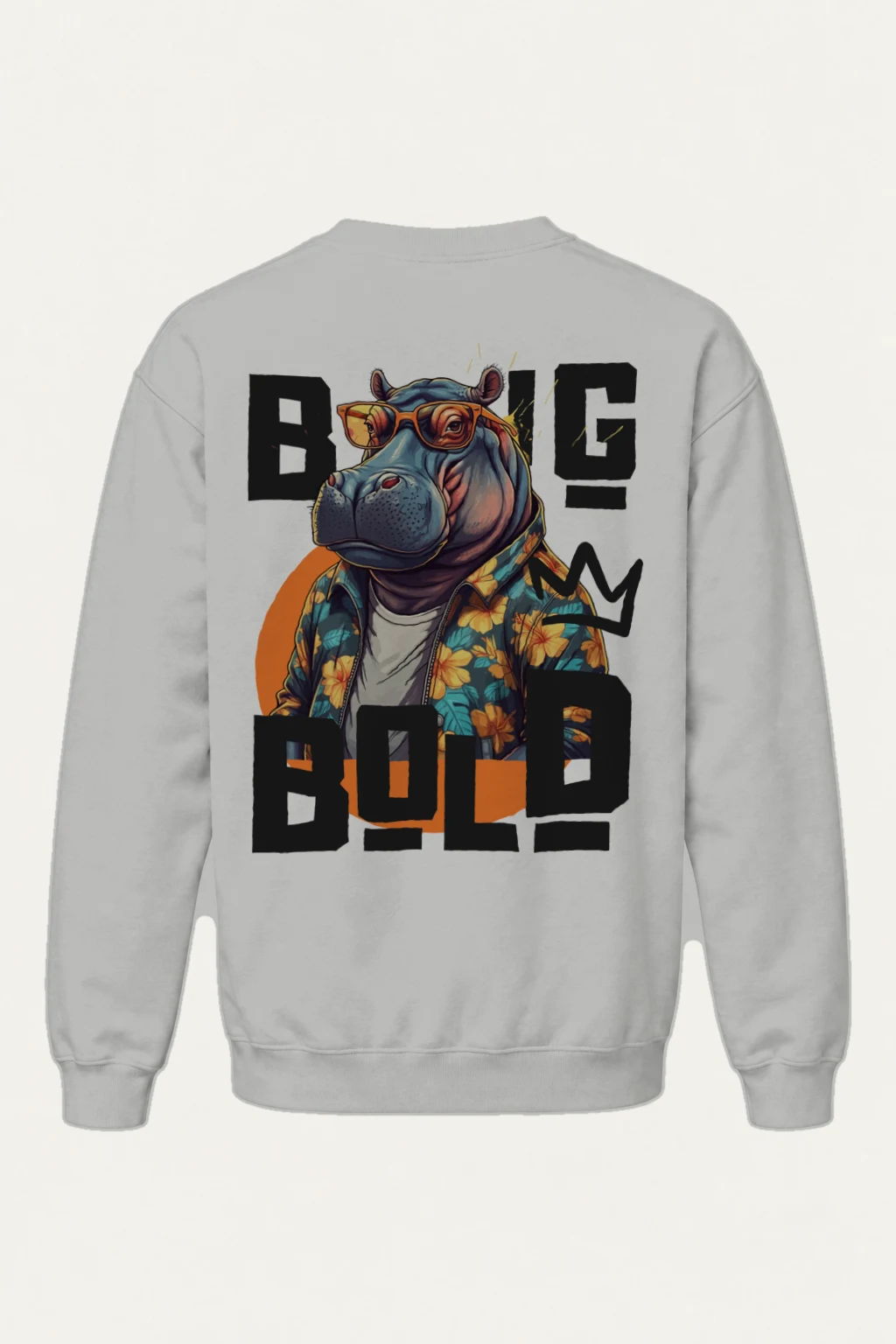 "Big M Blob" Heavy Blend Unisex Crewneck Sweatshirt | Gildan 18000