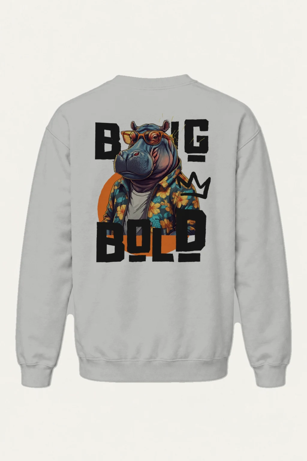 "Big M Blob" Heavy Blend Unisex Crewneck Sweatshirt | Gildan 18000