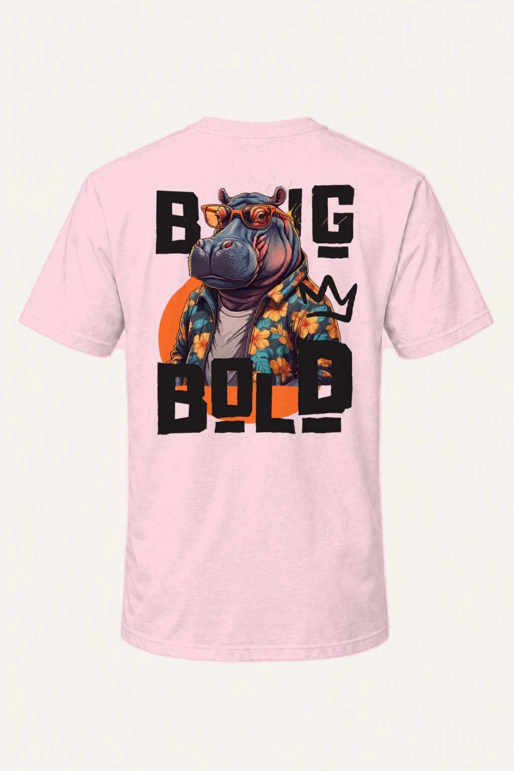 "Big M Blob" Heavyweight Unisex Crewneck T-shirt | Gildan 5000