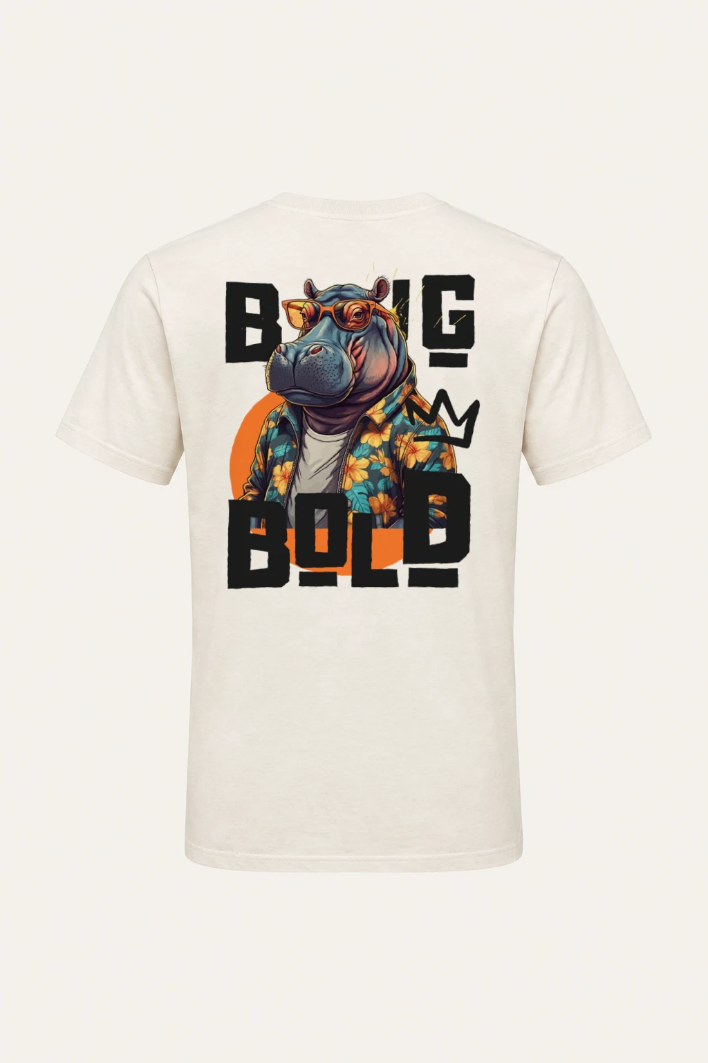 "Big M Blob" Heavyweight Unisex Crewneck T-shirt | Gildan 5000