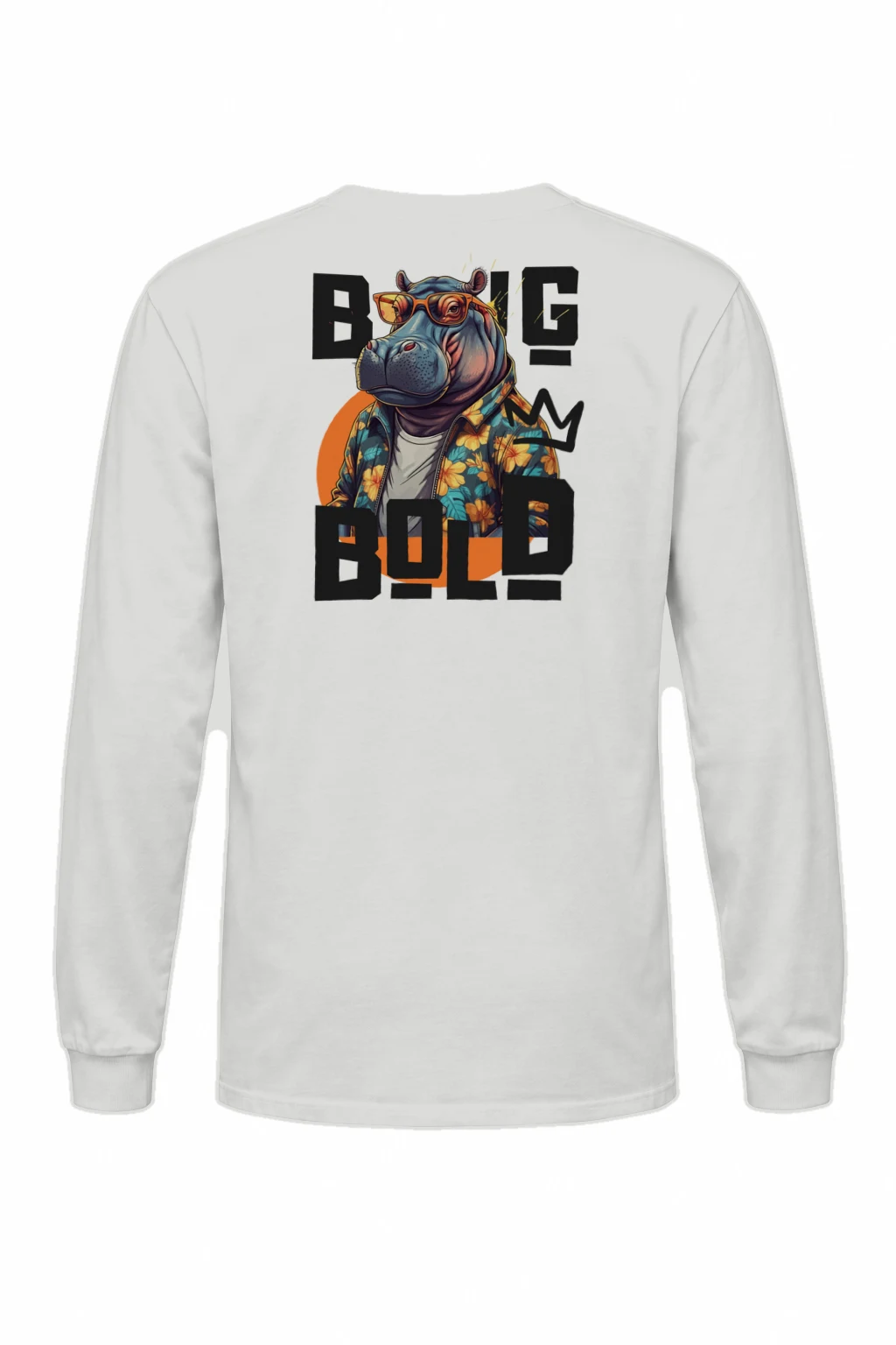 "Big M Blob" Unisex Longsleeve T-shirt | Gildan 2400