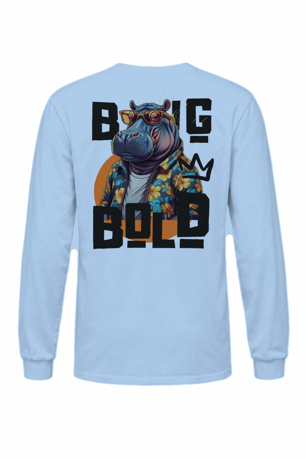 "Big M Blob" Unisex Longsleeve T-shirt | Gildan 2400