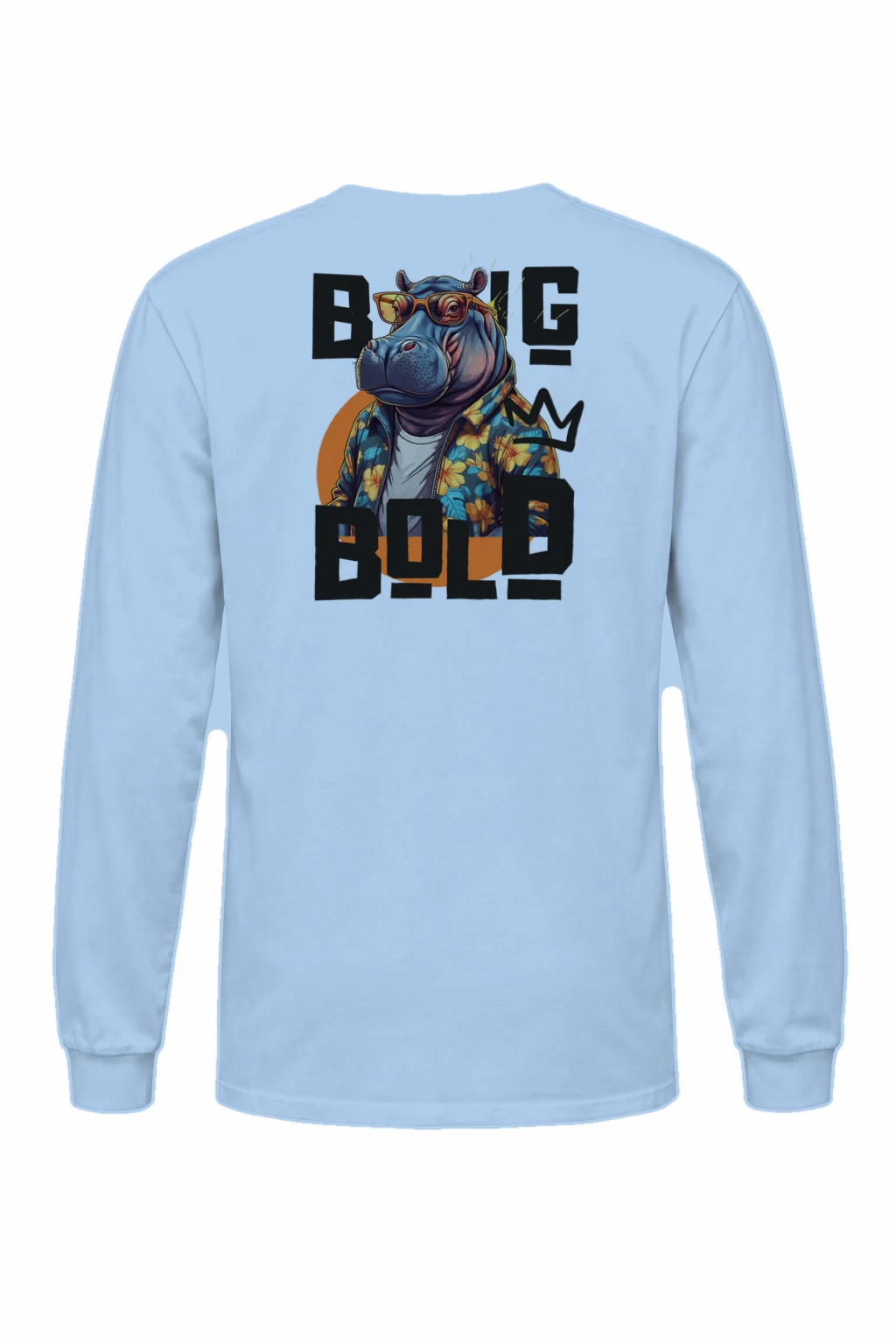 "Big M Blob" Unisex Longsleeve T-shirt | Gildan 2400
