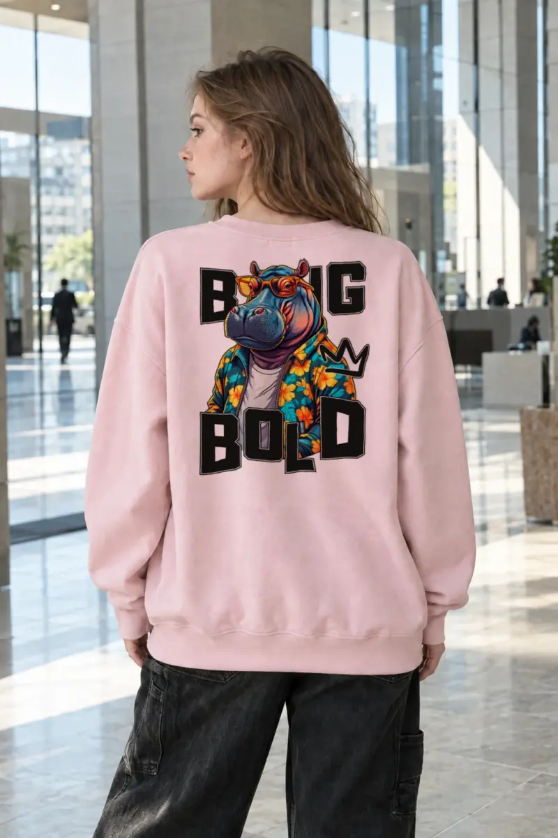 "Big M Bold" Heavy Blend Unisex Crewneck Sweatshirt | Gildan 18000