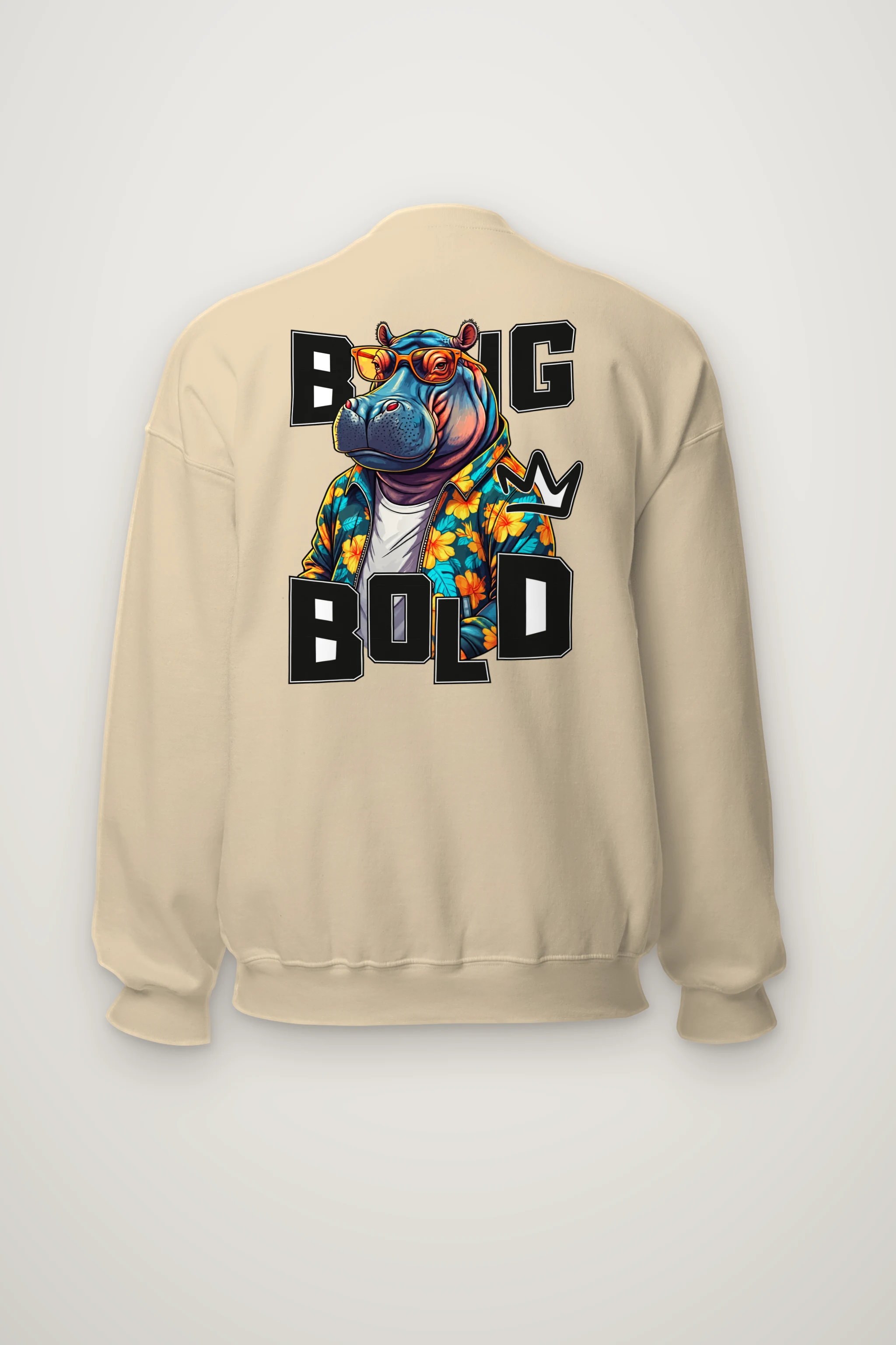 "Big M Bold" Heavy Blend Unisex Crewneck Sweatshirt