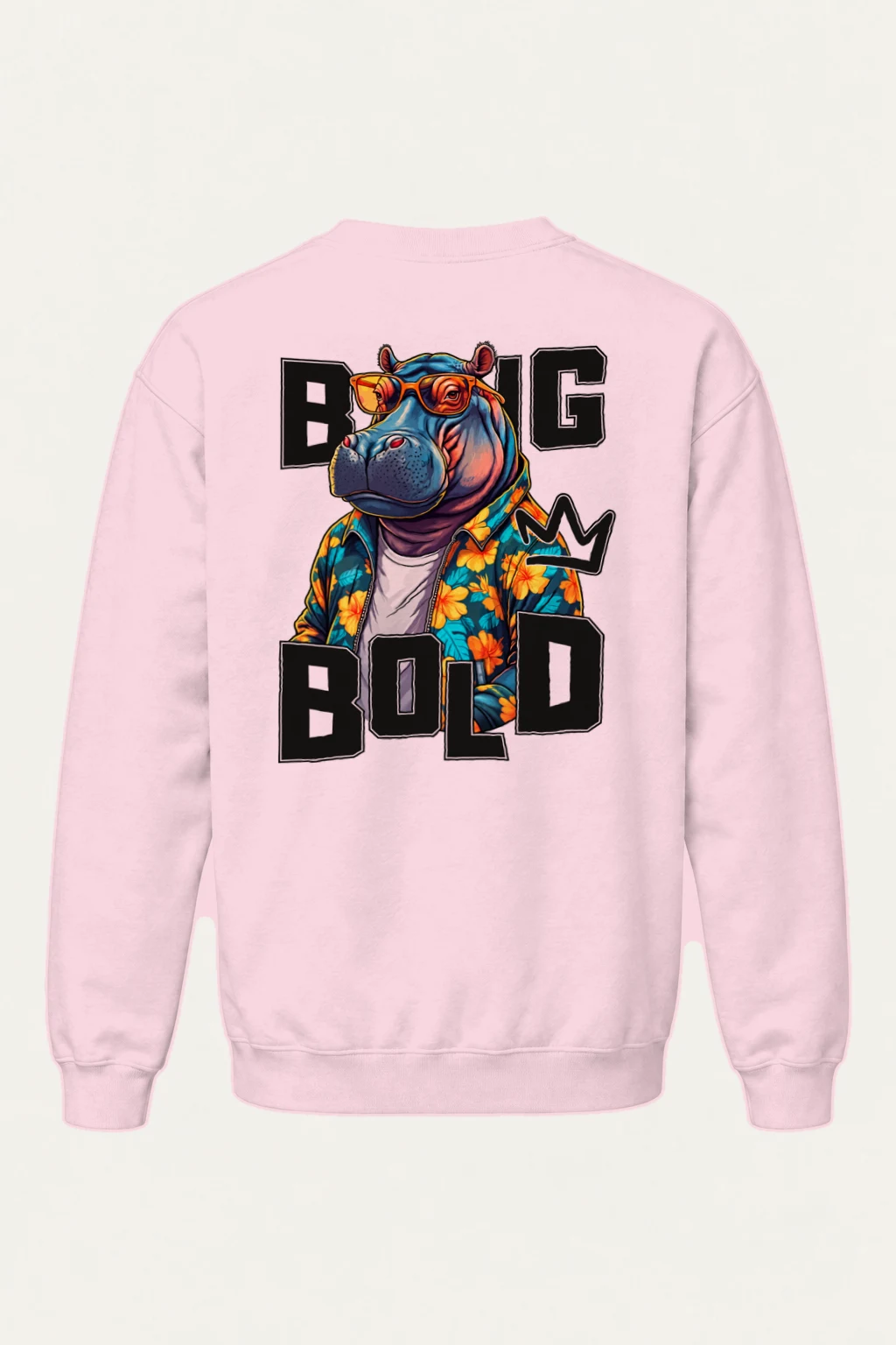 "Big M Bold" Heavy Blend Unisex Crewneck Sweatshirt | Gildan 18000
