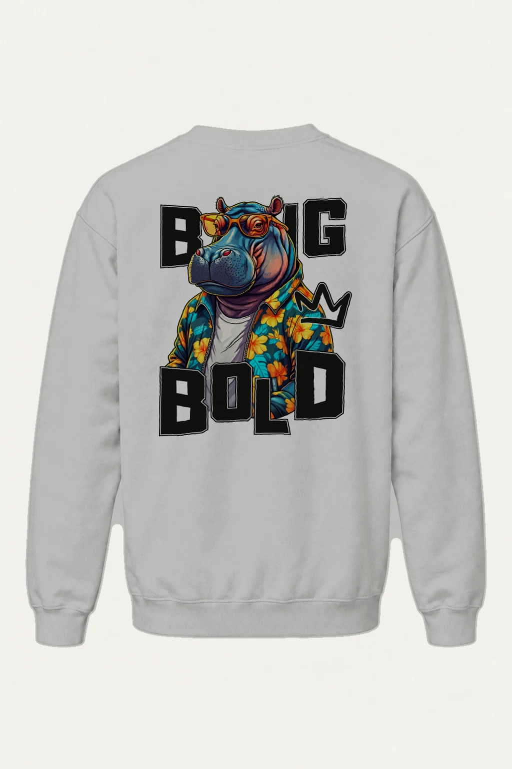 "Big M Bold" Heavy Blend Unisex Crewneck Sweatshirt | Gildan 18000