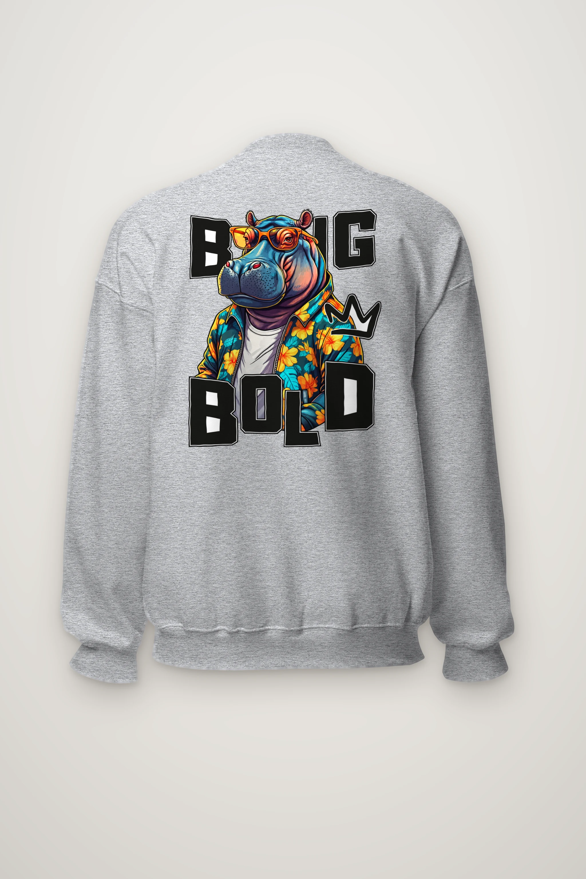 "Big M Bold" Heavy Blend Unisex Crewneck Sweatshirt
