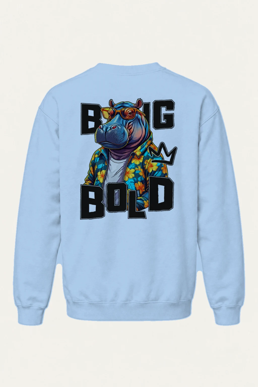 "Big M Bold" Heavy Blend Unisex Crewneck Sweatshirt | Gildan 18000