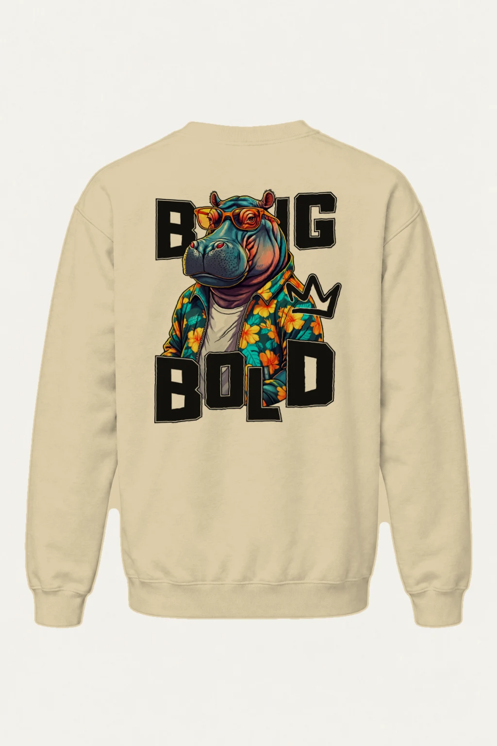 "Big M Bold" Heavy Blend Unisex Crewneck Sweatshirt | Gildan 18000